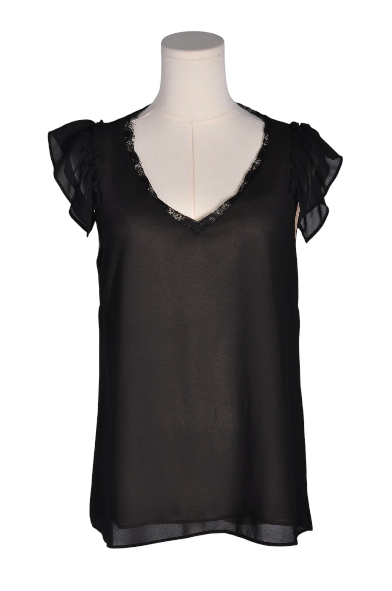 UNBRANDED Women Blouses Regular fit in Black - M