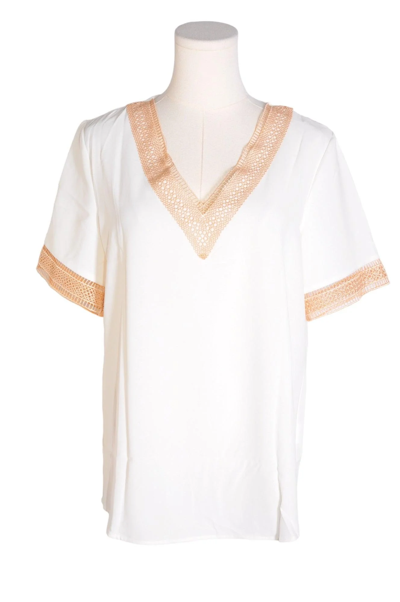 UNBRANDED Women Blouses Regular fit in White - S