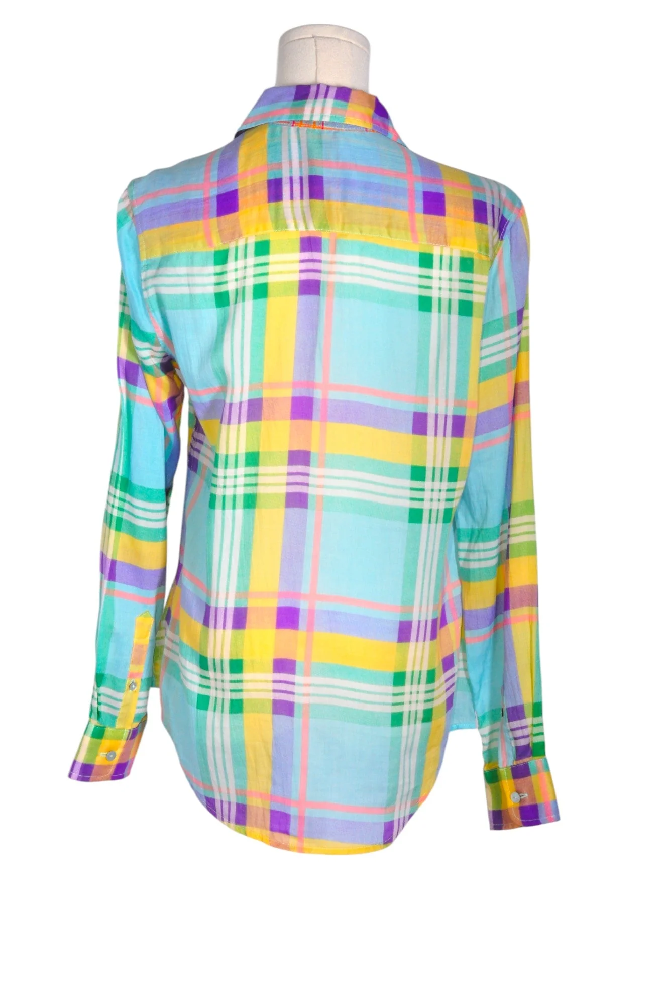 UNBRANDED Women Button Down Tops Regular fit in Green - S - Image 2