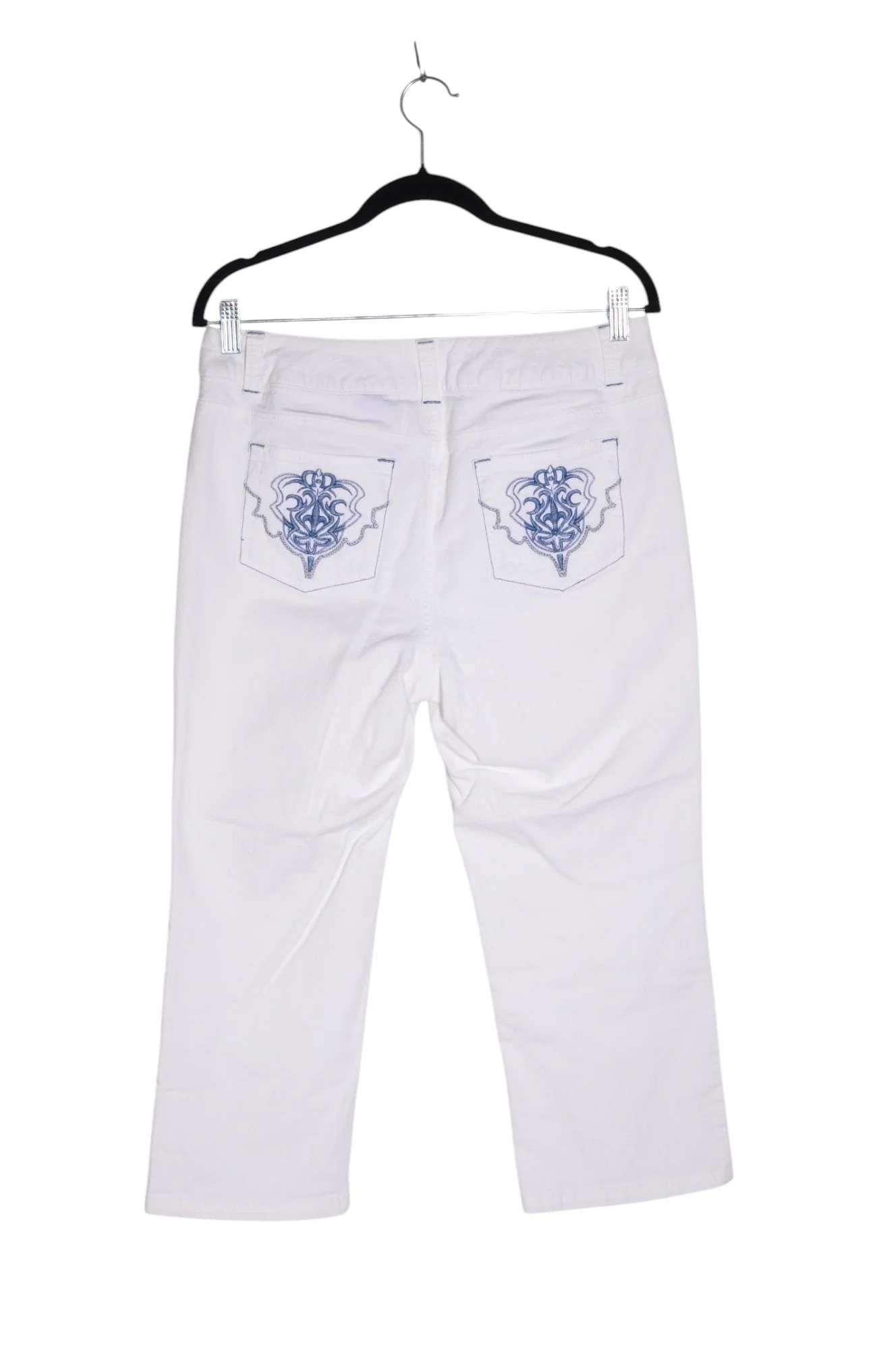 UNBRANDED Women Capri Pants Regular fit in White - 10 - Image 2