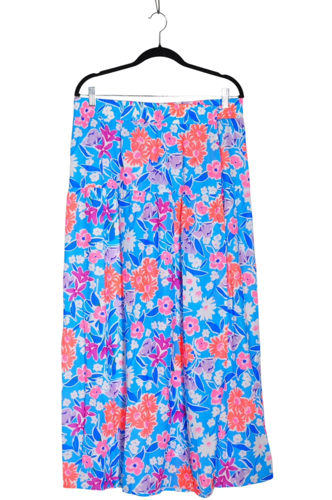 UNBRANDED Women Casual Skirts Regular fit in Blue - 2XL