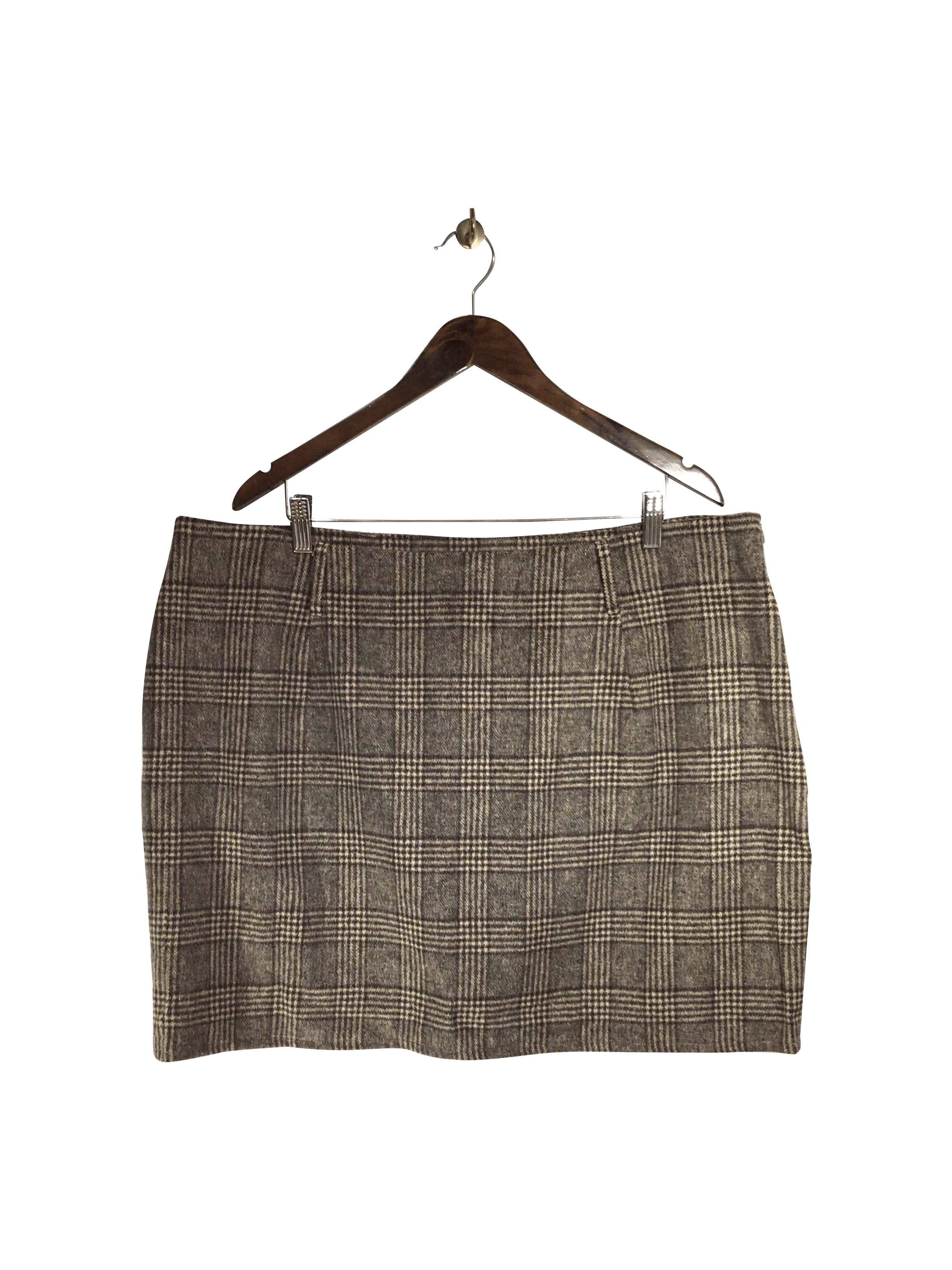 UNBRANDED Women Casual Skirts Regular fit in Brown - 3XL