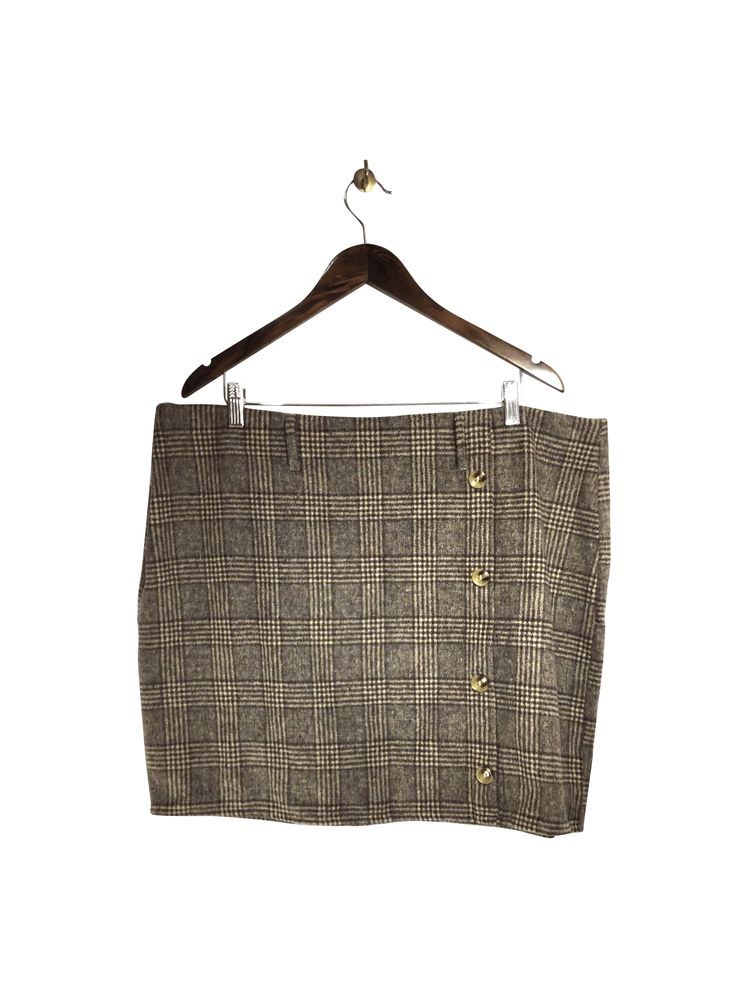 UNBRANDED Women Casual Skirts Regular fit in Brown - 3XL - Image 2