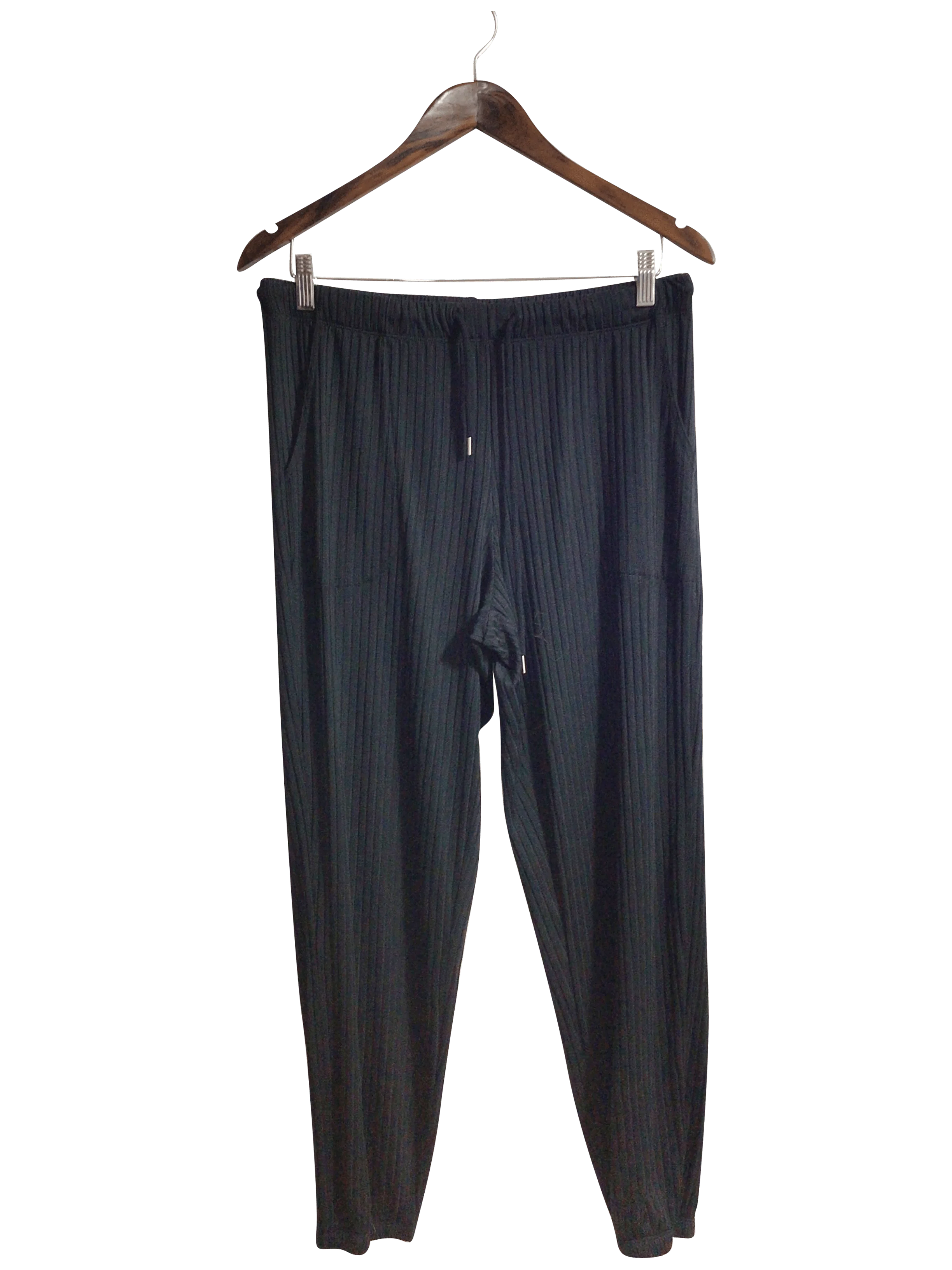 UNBRANDED Women Corduroy Pants Regular fit in Black - L