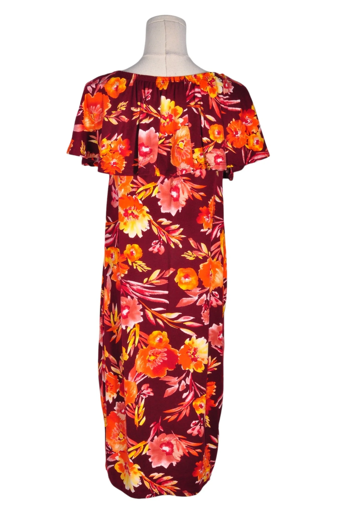 UNBRANDED Women Drop Waist Dresses Regular fit in Orange - 6 - Image 2