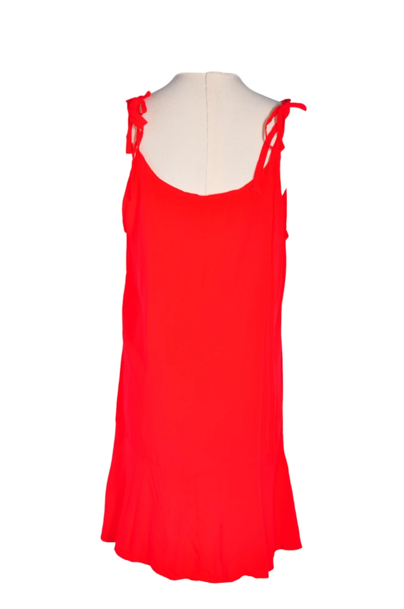 UNBRANDED Women Drop Waist Dresses Regular fit in Red - S - Image 2