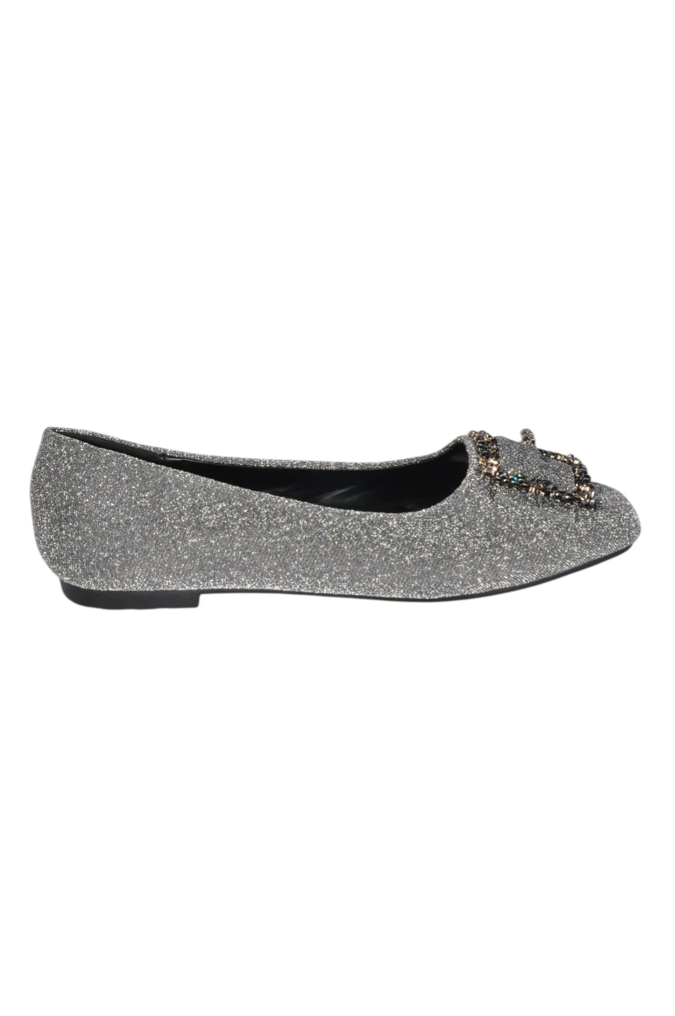 UNBRANDED Women Flat Shoes Regular fit in Gray - 40
