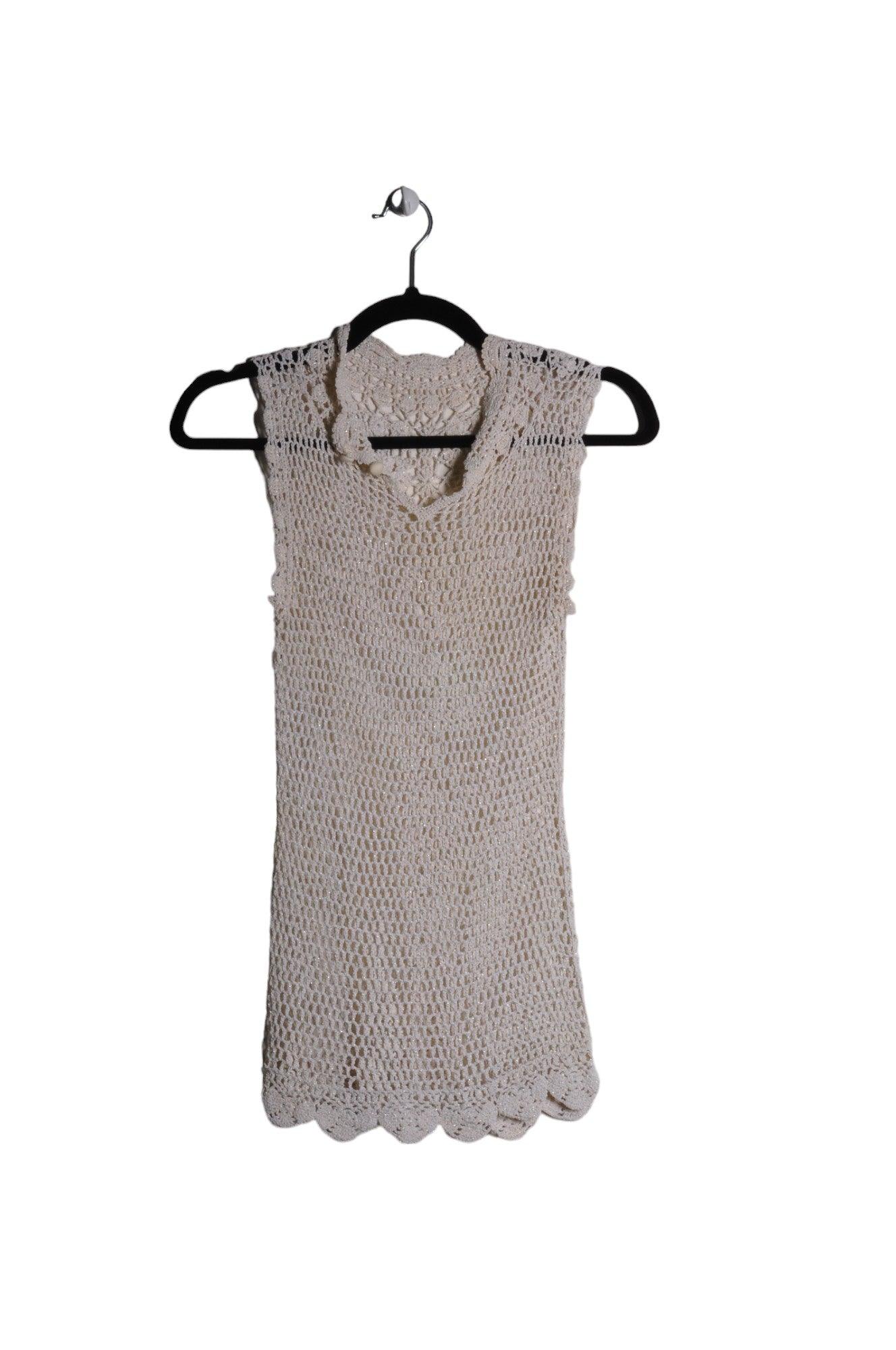 UNBRANDED Women Knit Tops Regular fit in Beige - S