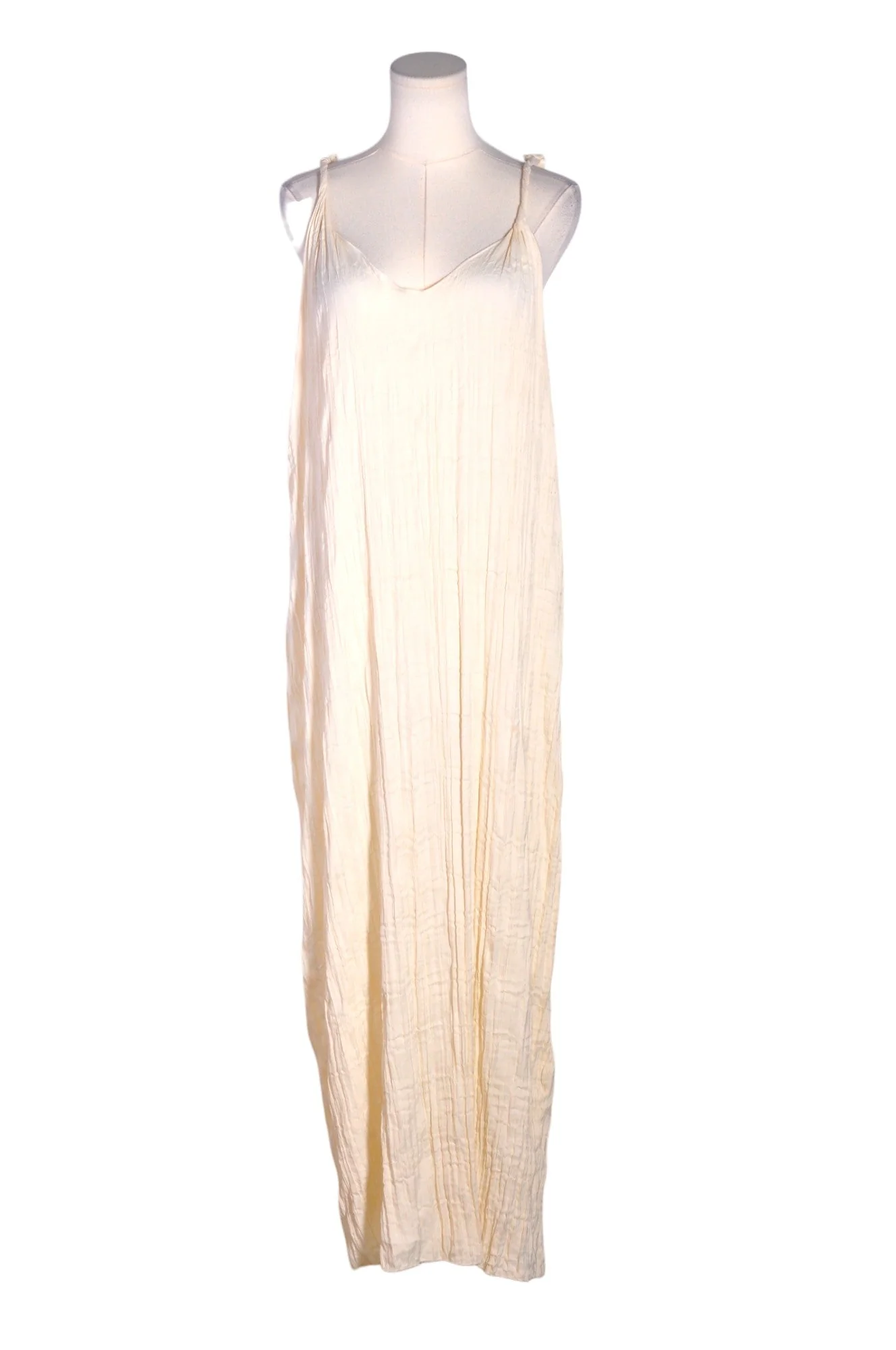 UNBRANDED Women Maxi Dresses Regular fit in Beige - L