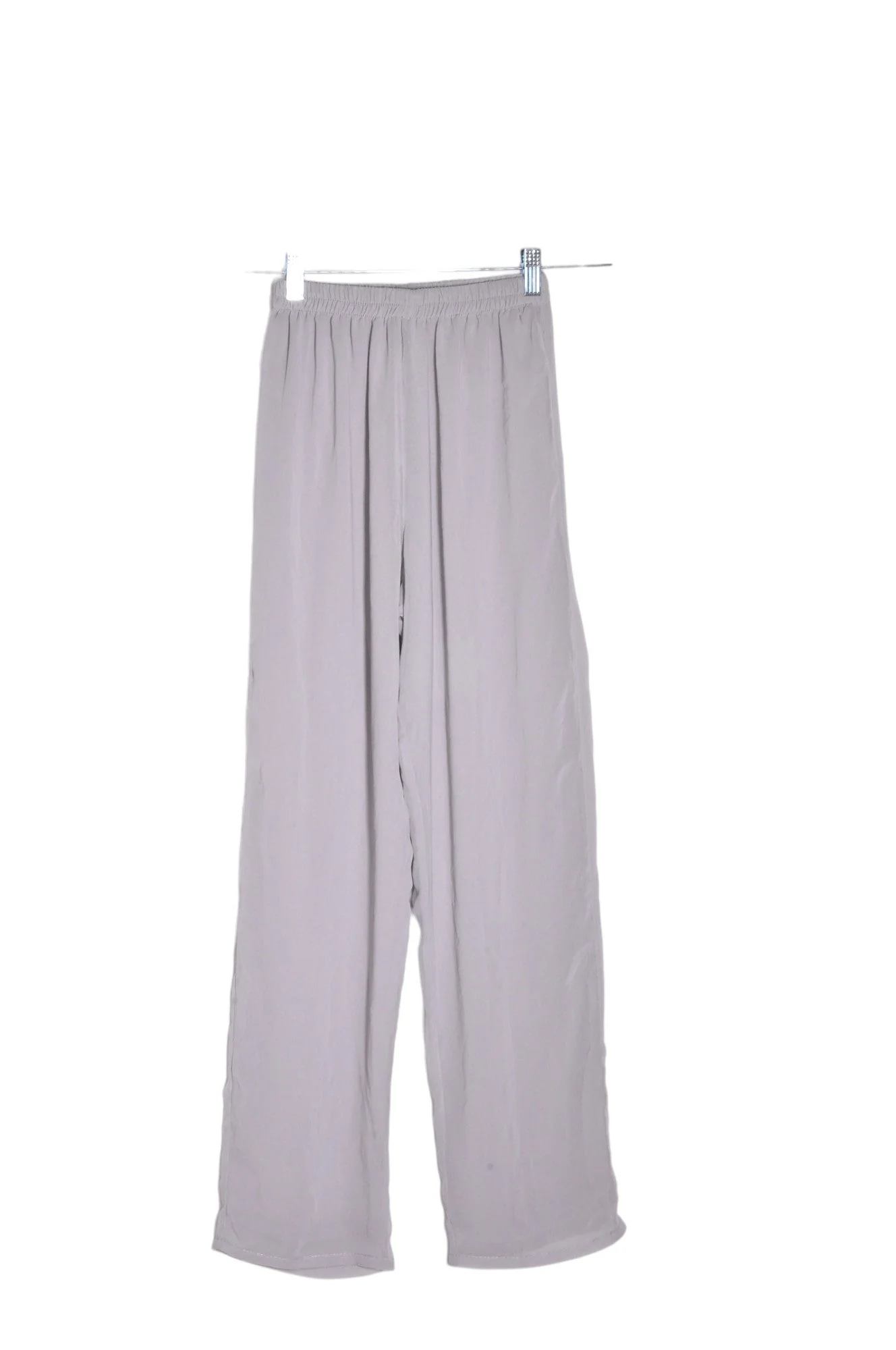 UNBRANDED Women Palazzo Pants Regular fit in Gray - S