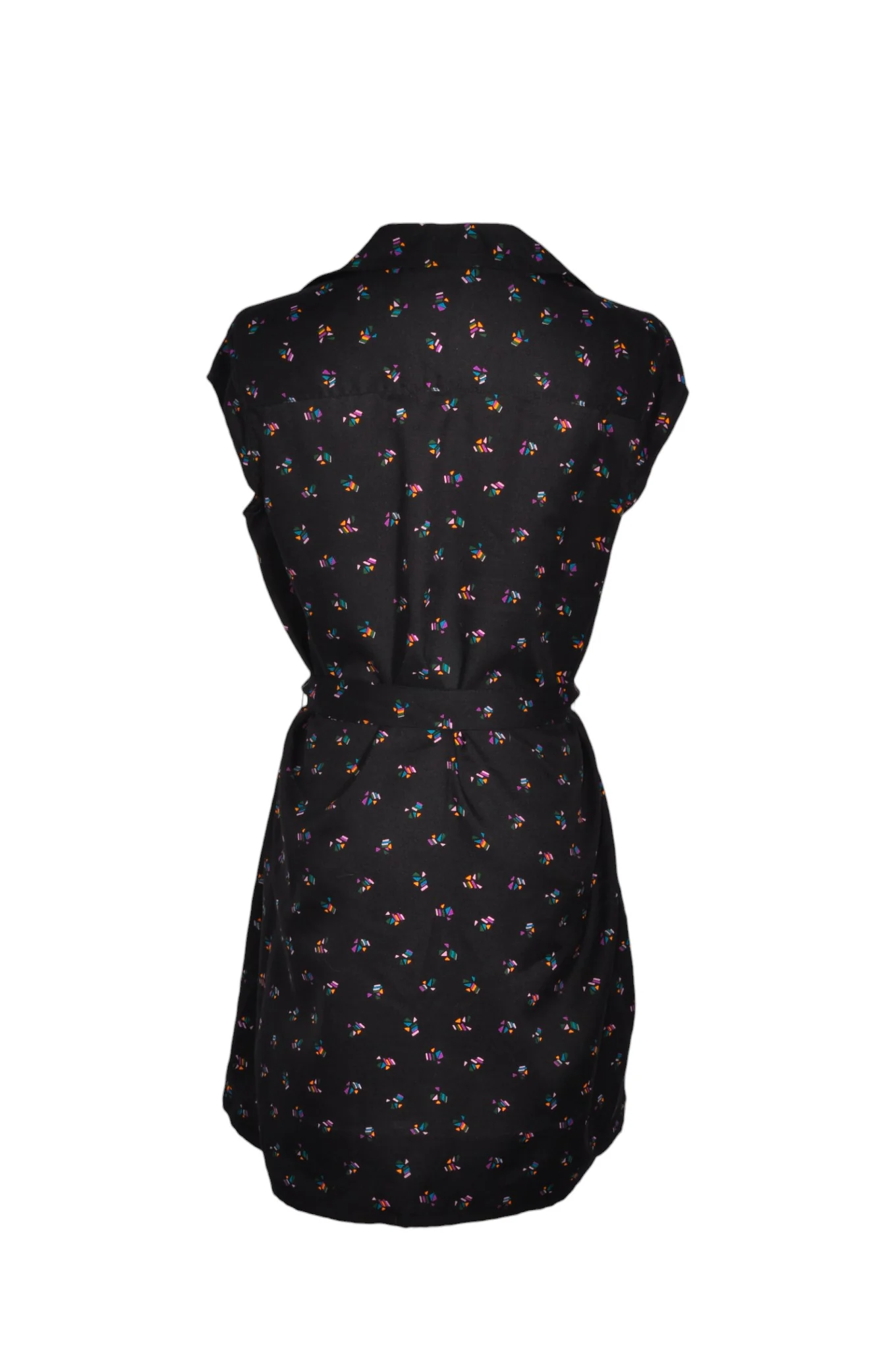 UNBRANDED Women Shirt Dresses Regular fit in Black - S - Image 2