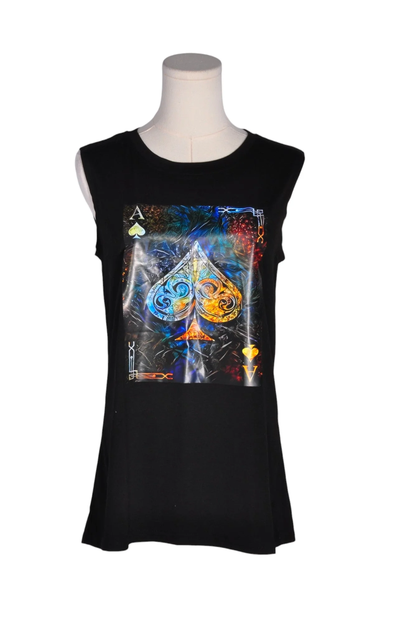 UNBRANDED Women Tank Tops Regular fit in Black - M