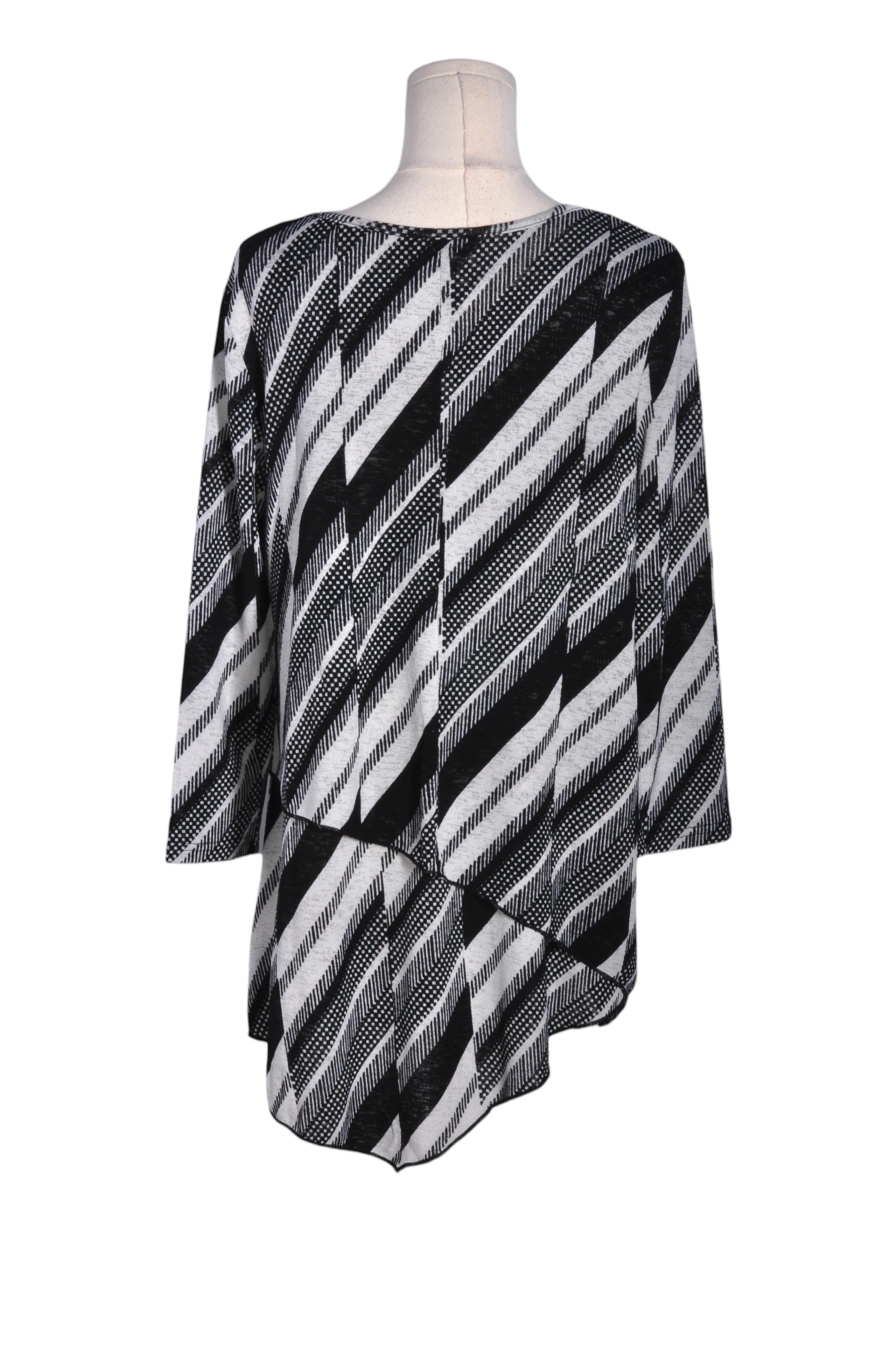 UNBRANDED Women Tunics Regular fit in Black - L - Image 2