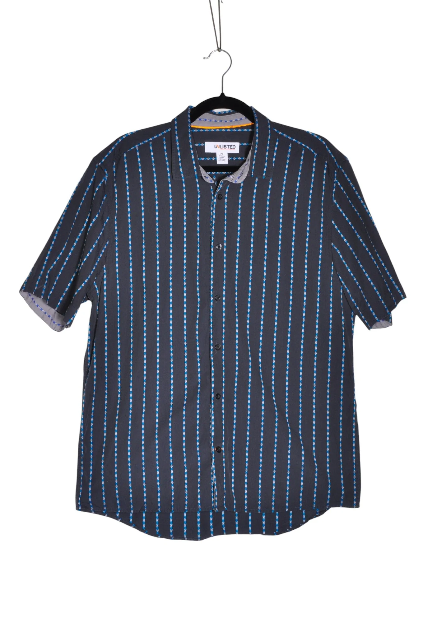UNLISTED Men Button Down Tops Regular fit in Blue - L