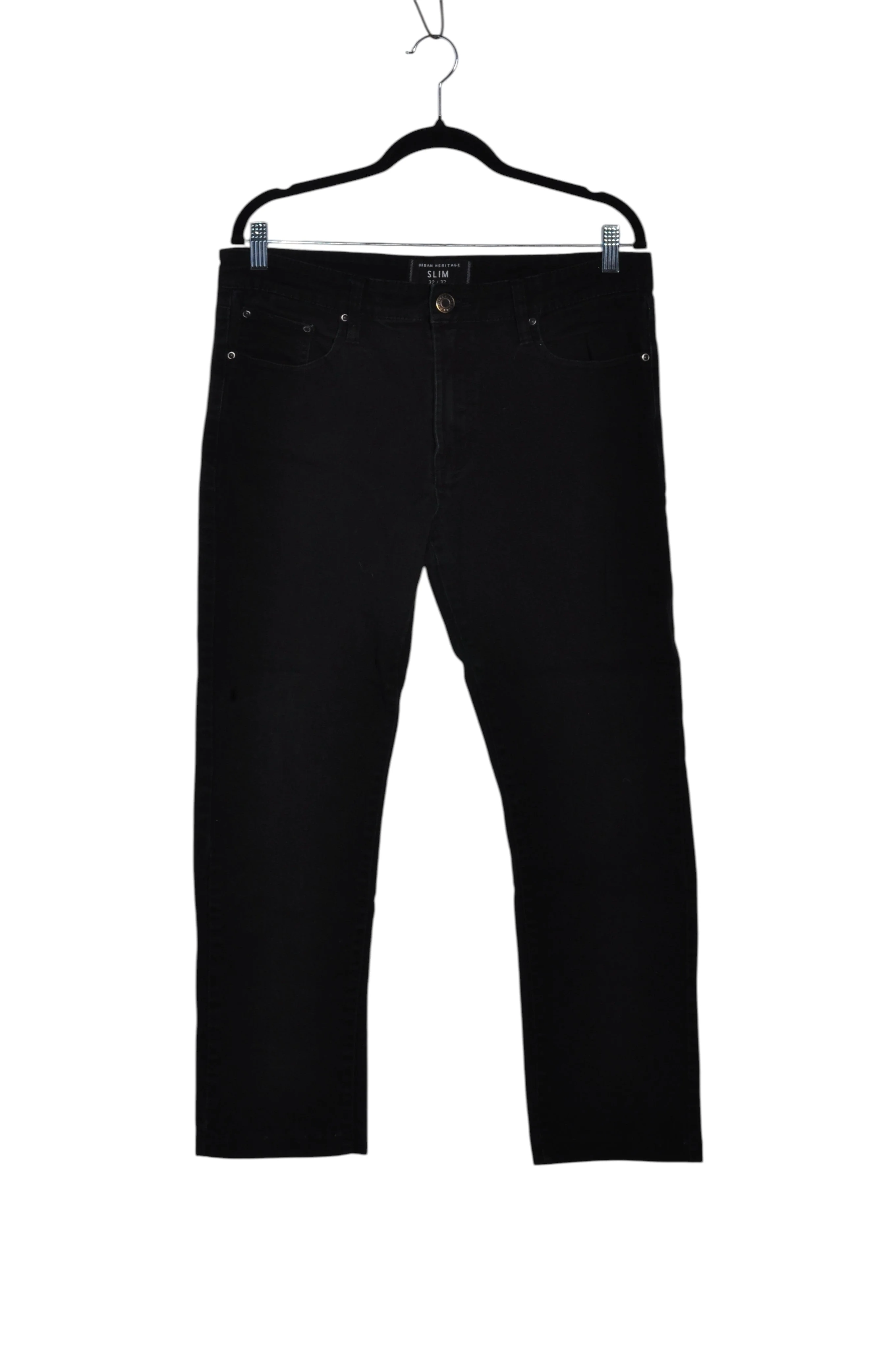 URBAN HERITAGE Women Trousers Regular fit in Black - 32