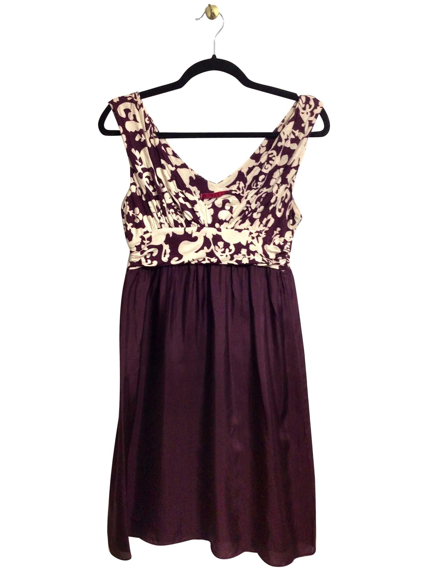 VELVET Regular fit Midi Dress in Purple - S