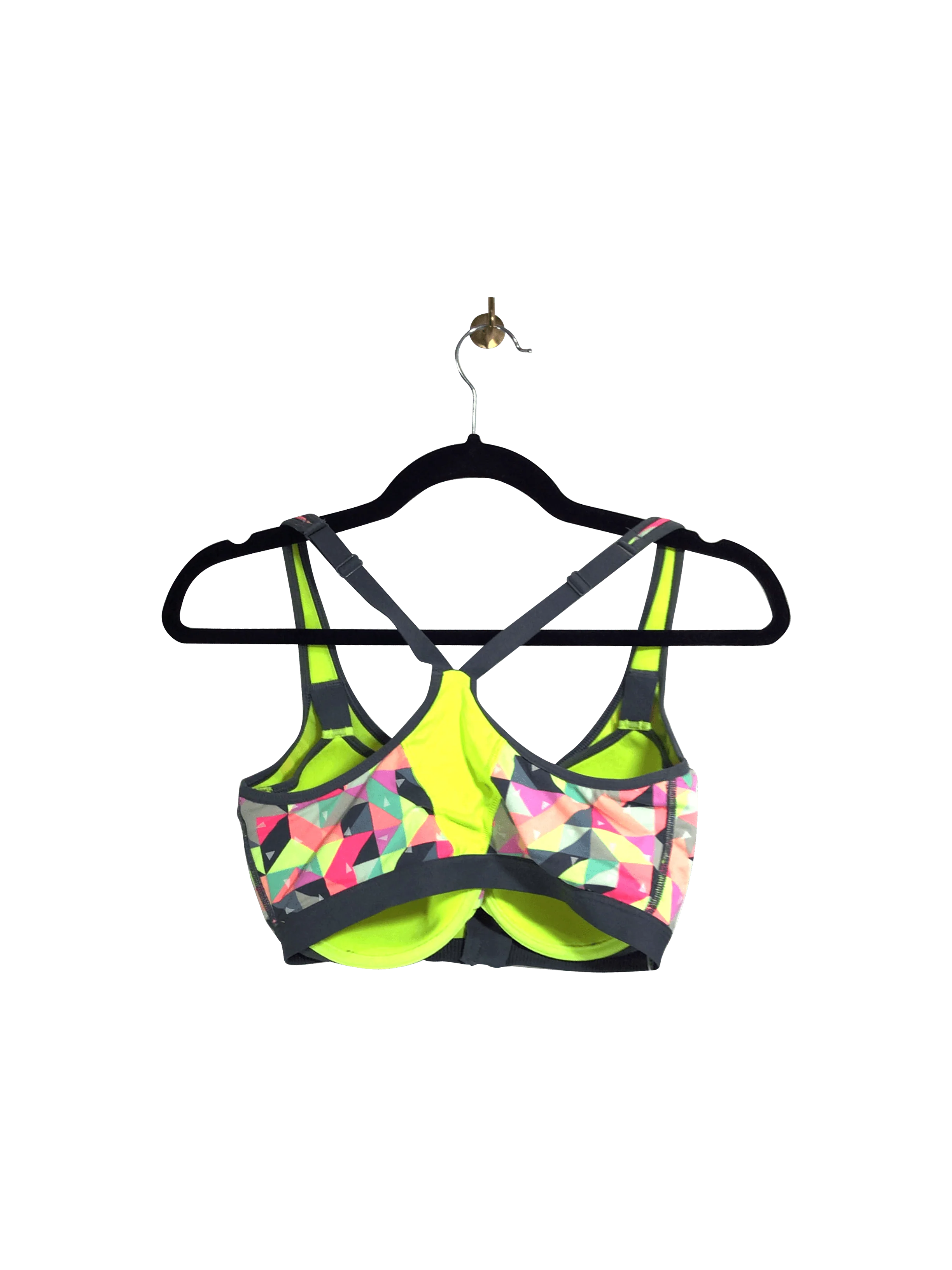 VICTORIA'S SECRET Women Activewear Sports Bras Regular fit in Gray - 34DD - Image 2