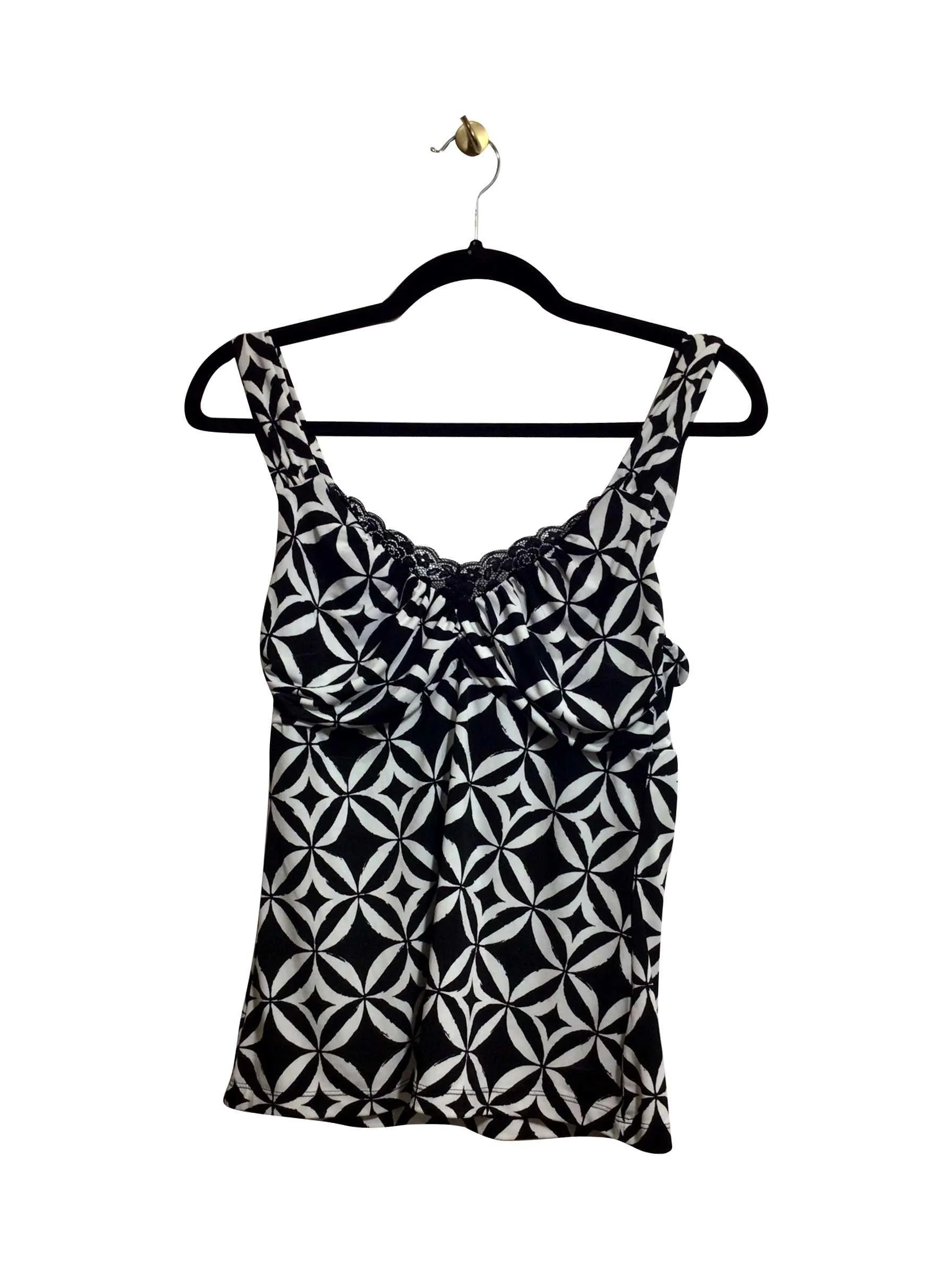 WHITE HOUSE BLACK MARKET Regular fit Tank Top in Black - S