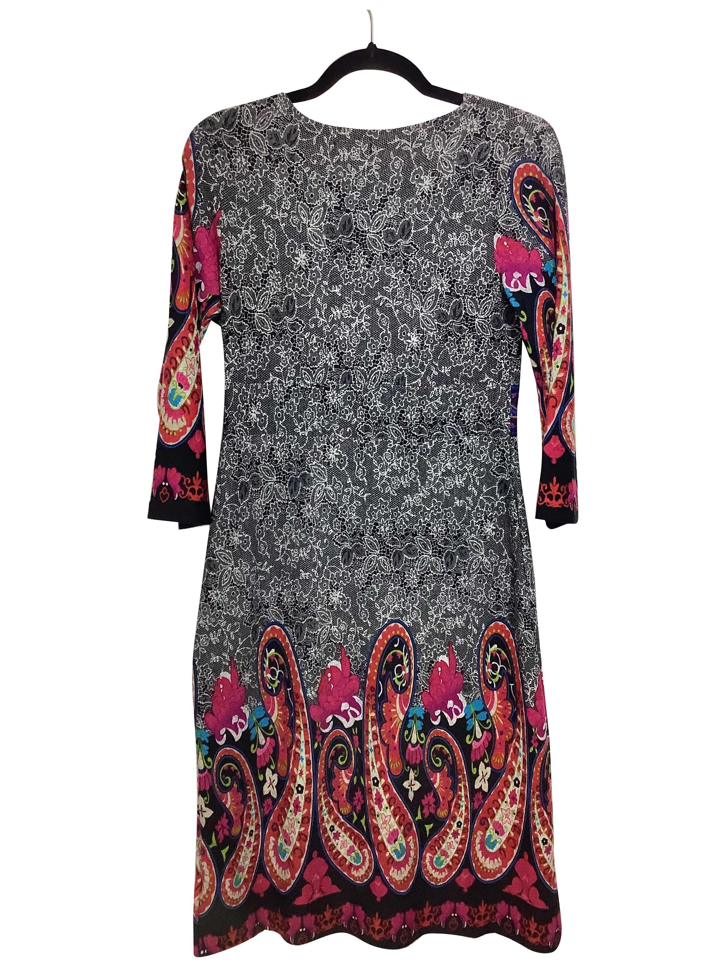 WHITE MARK Regular fit Midi Dress in Gray - S - Image 2