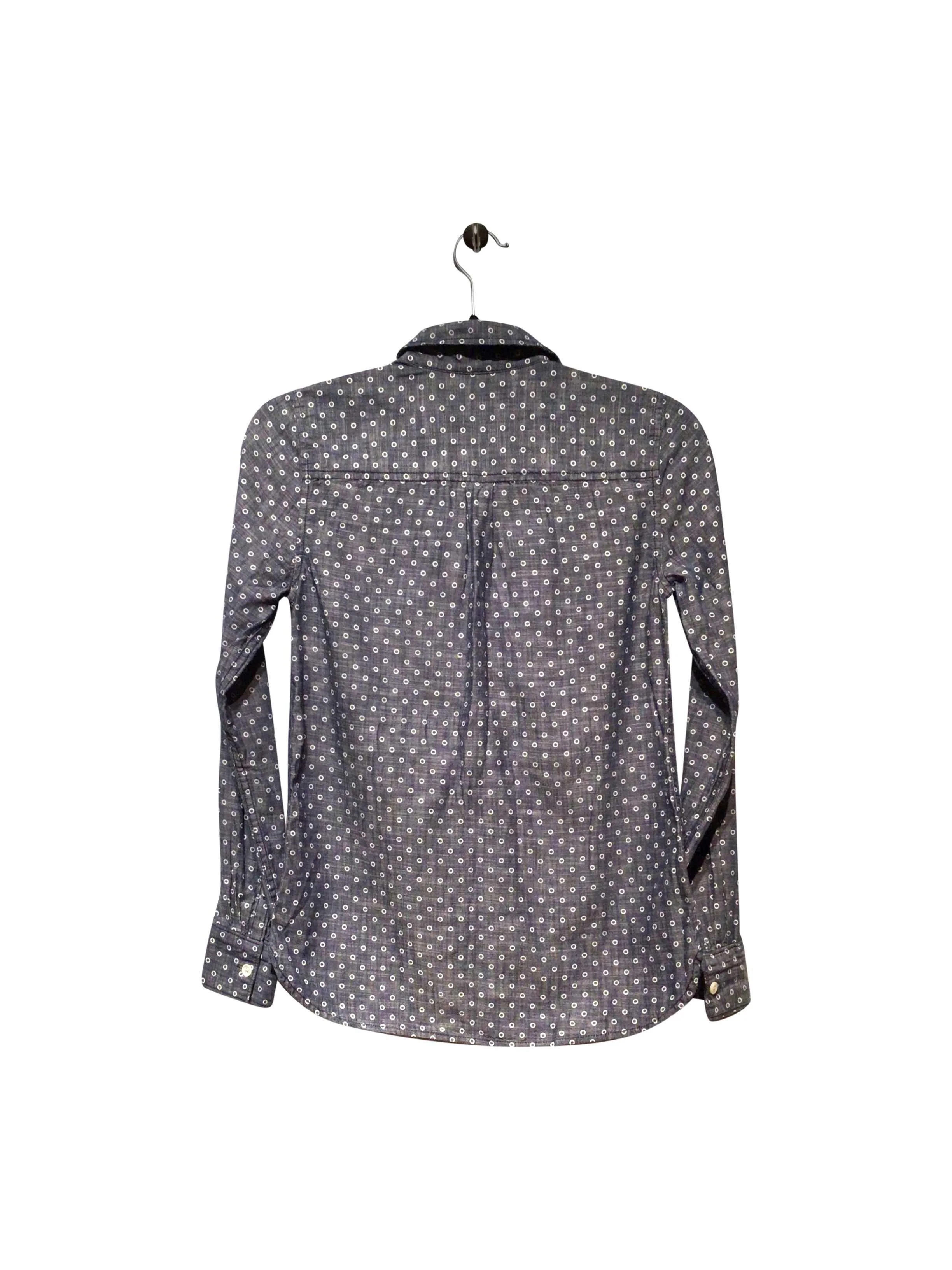 J. CREW Regular fit Button-down Top in Blue  -  0 - Image 2