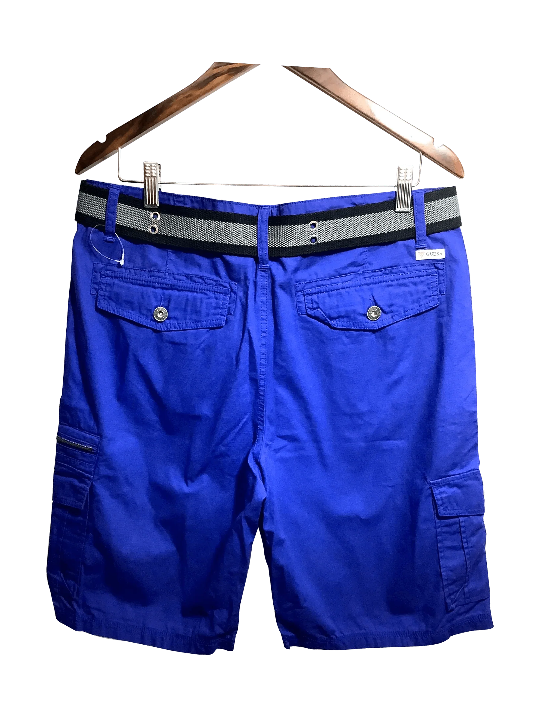 GUESS Regular fit Pant Shorts in Blue  -  34 - Image 2