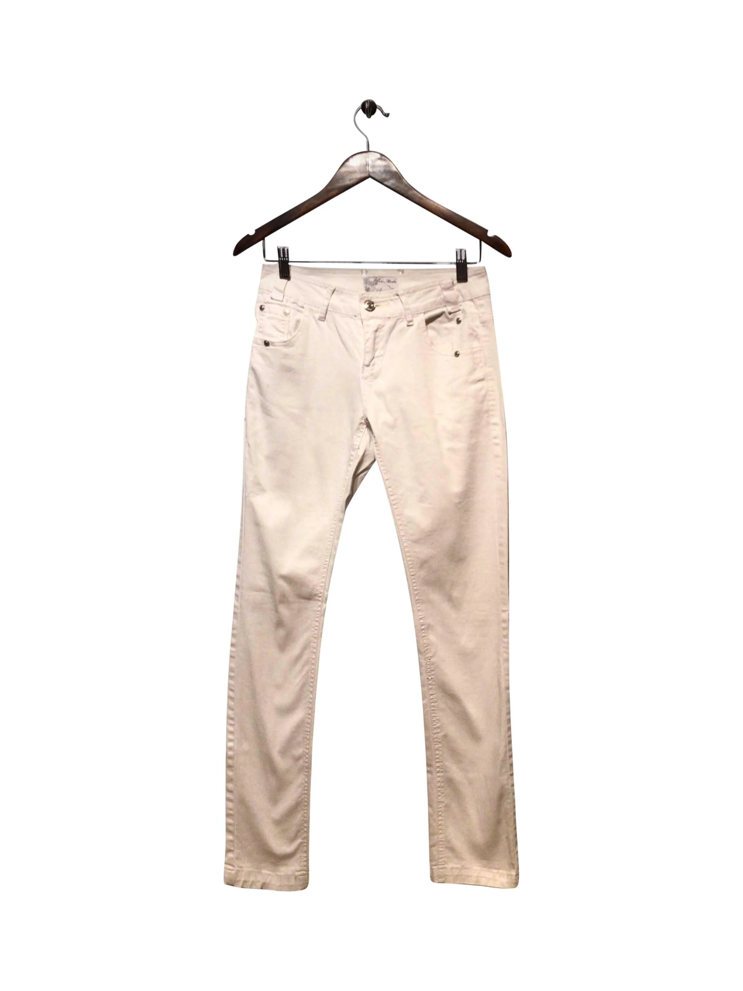 EFFETI MODA Regular fit Straight-legged Jean in White  -  26