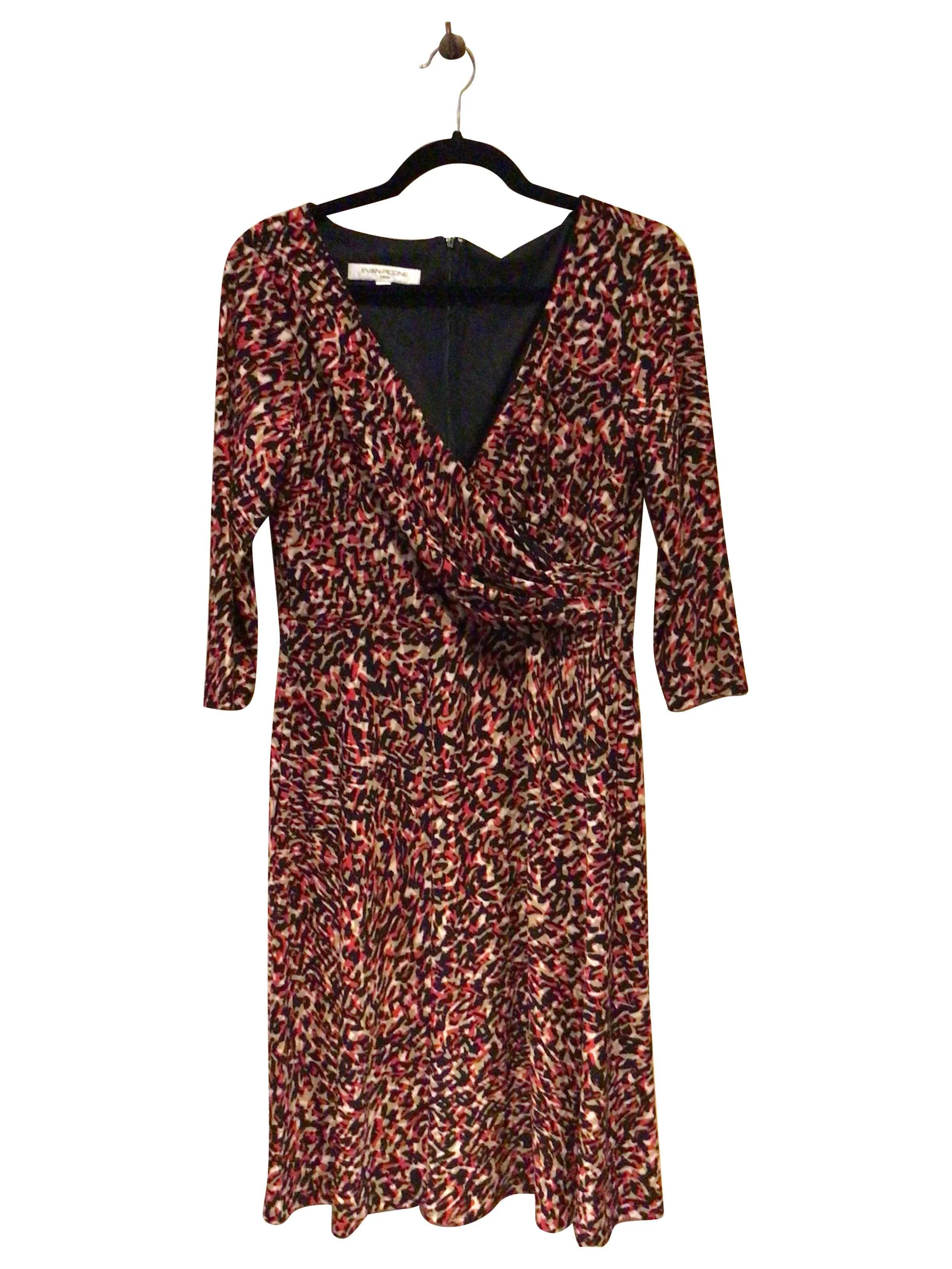 EVAN PICONE Regular fit Shift Dress in Red  -  8