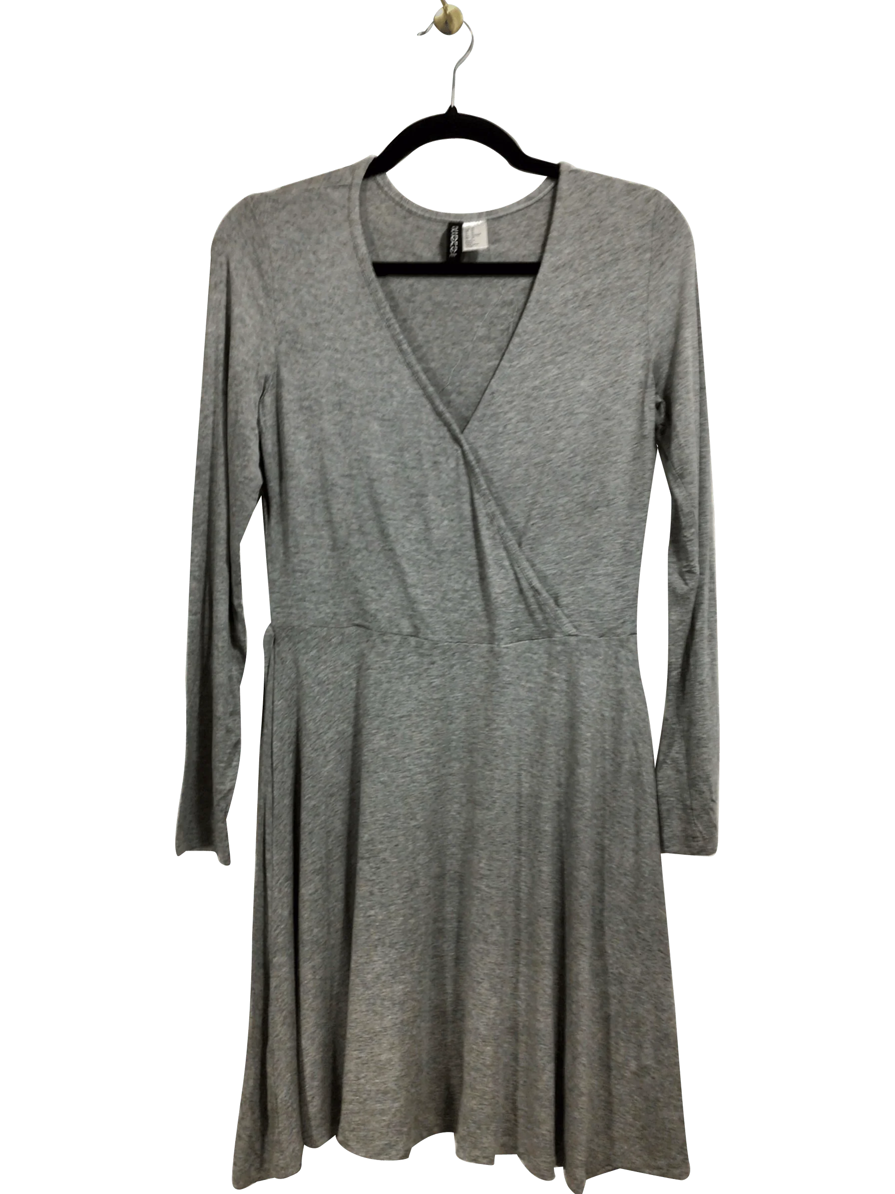 H&M Regular fit Midi Dress in Gray - 10