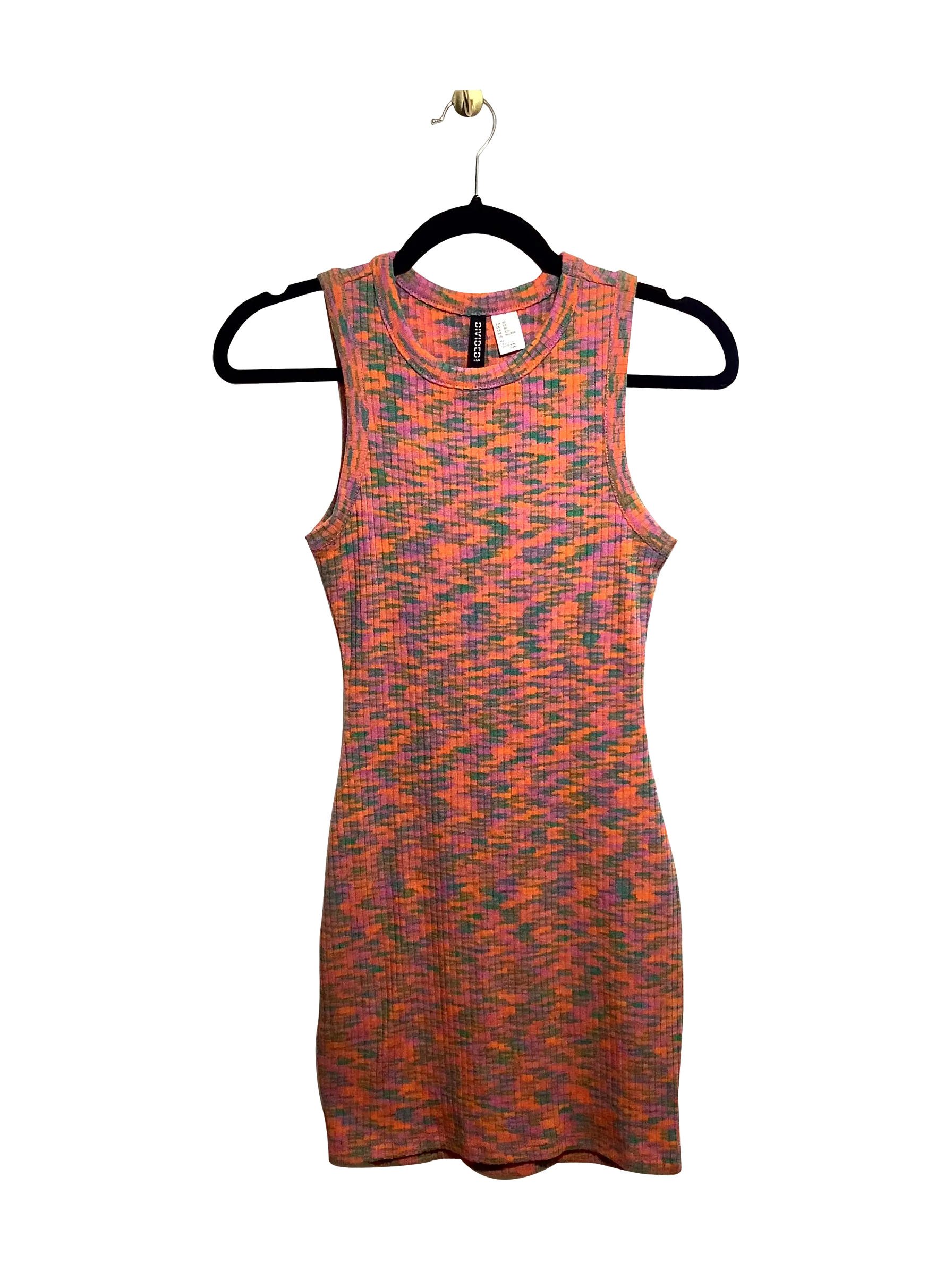 H&M Regular fit Bodycon Dress in Orange - XS