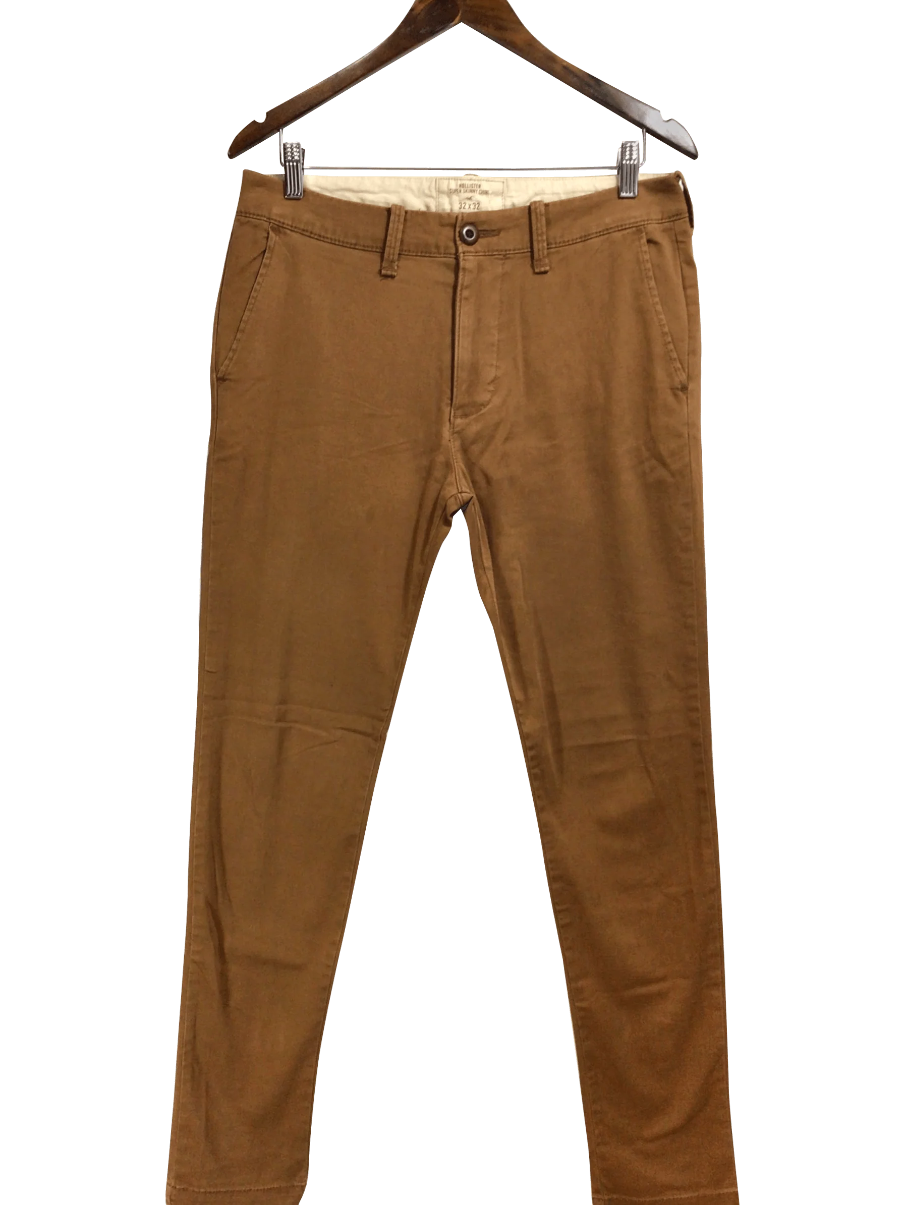 HOLLISTER Regular fit Pant in Brown  -  32x32