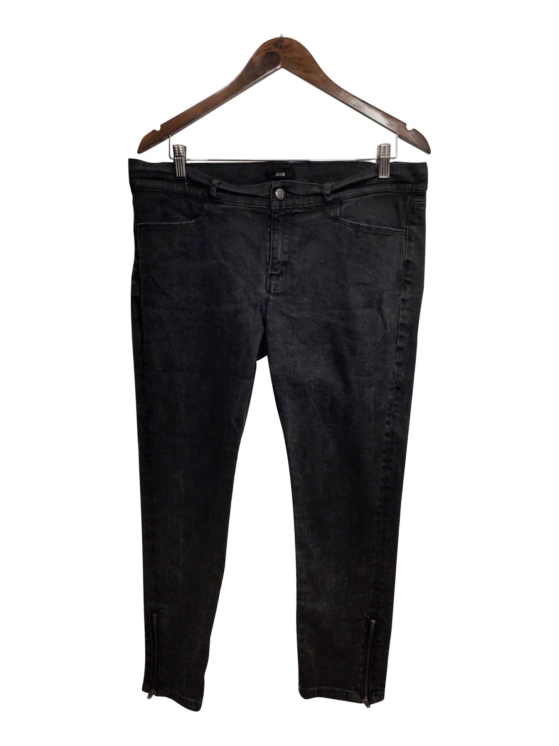 JACOB Regular fit Straight-legged Jean in Black - 32