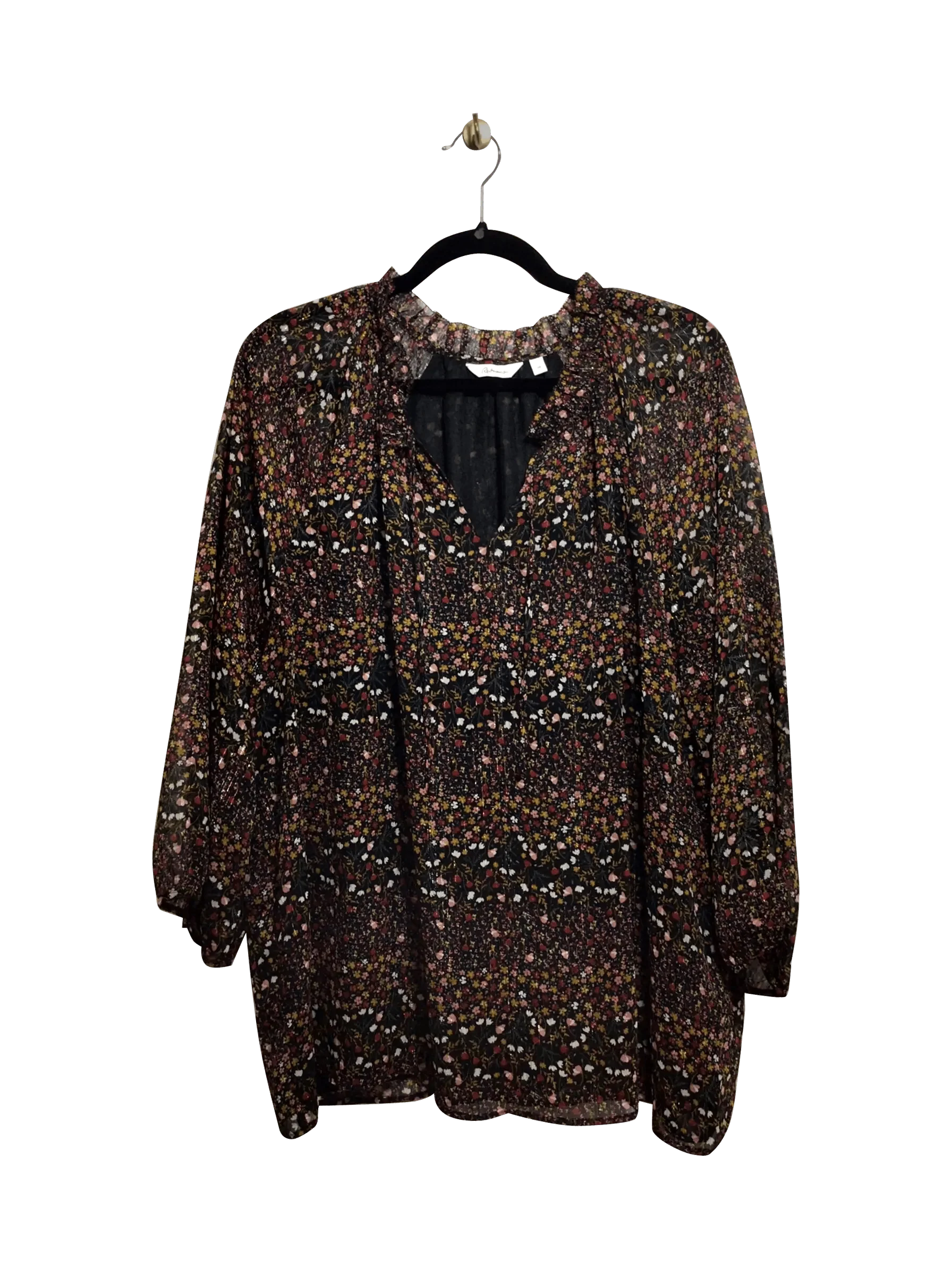 REITMANS Regular fit Blouse in Black  -  2X