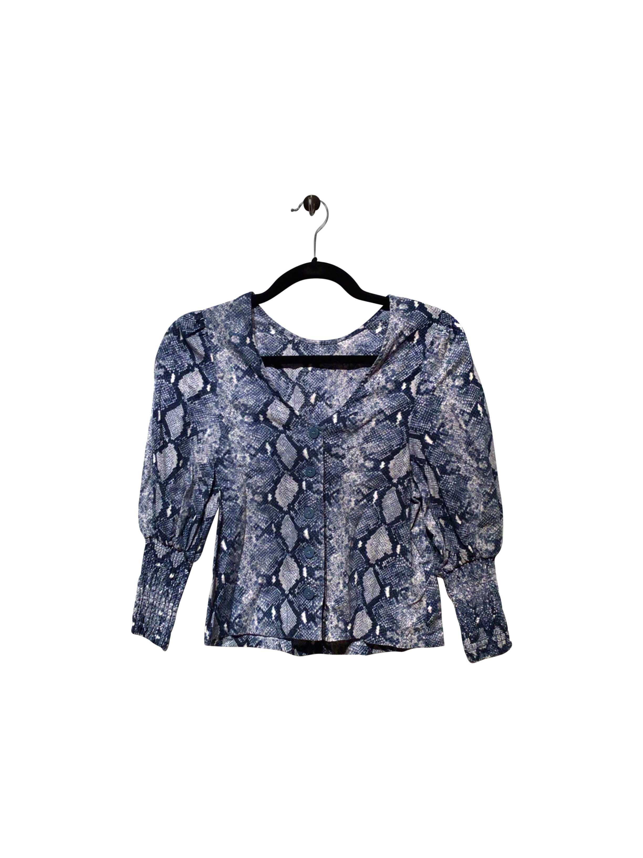 STELLA N DOT Regular fit Blouse in Blue  -  XS