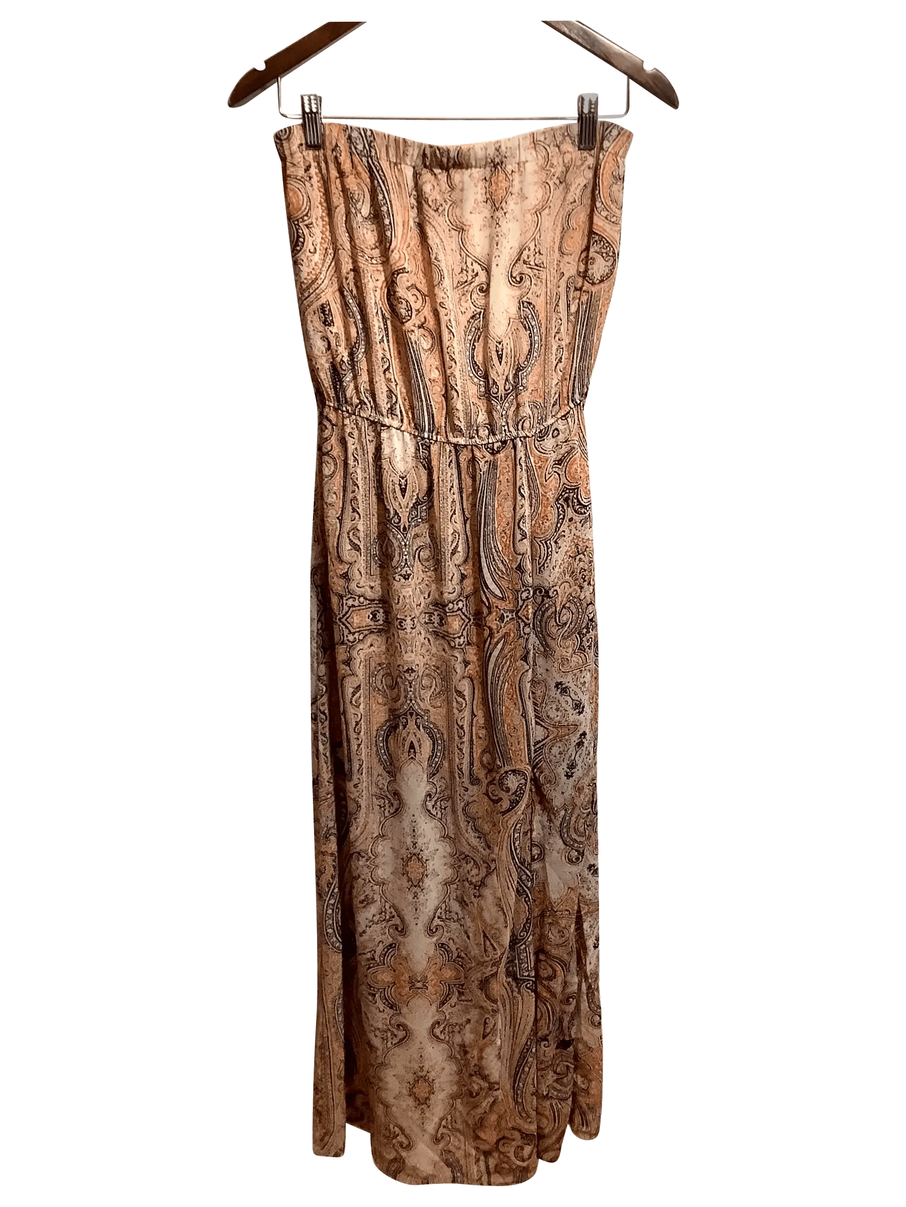 SUZY SHIER Regular fit Wrap Dress in Orange - S