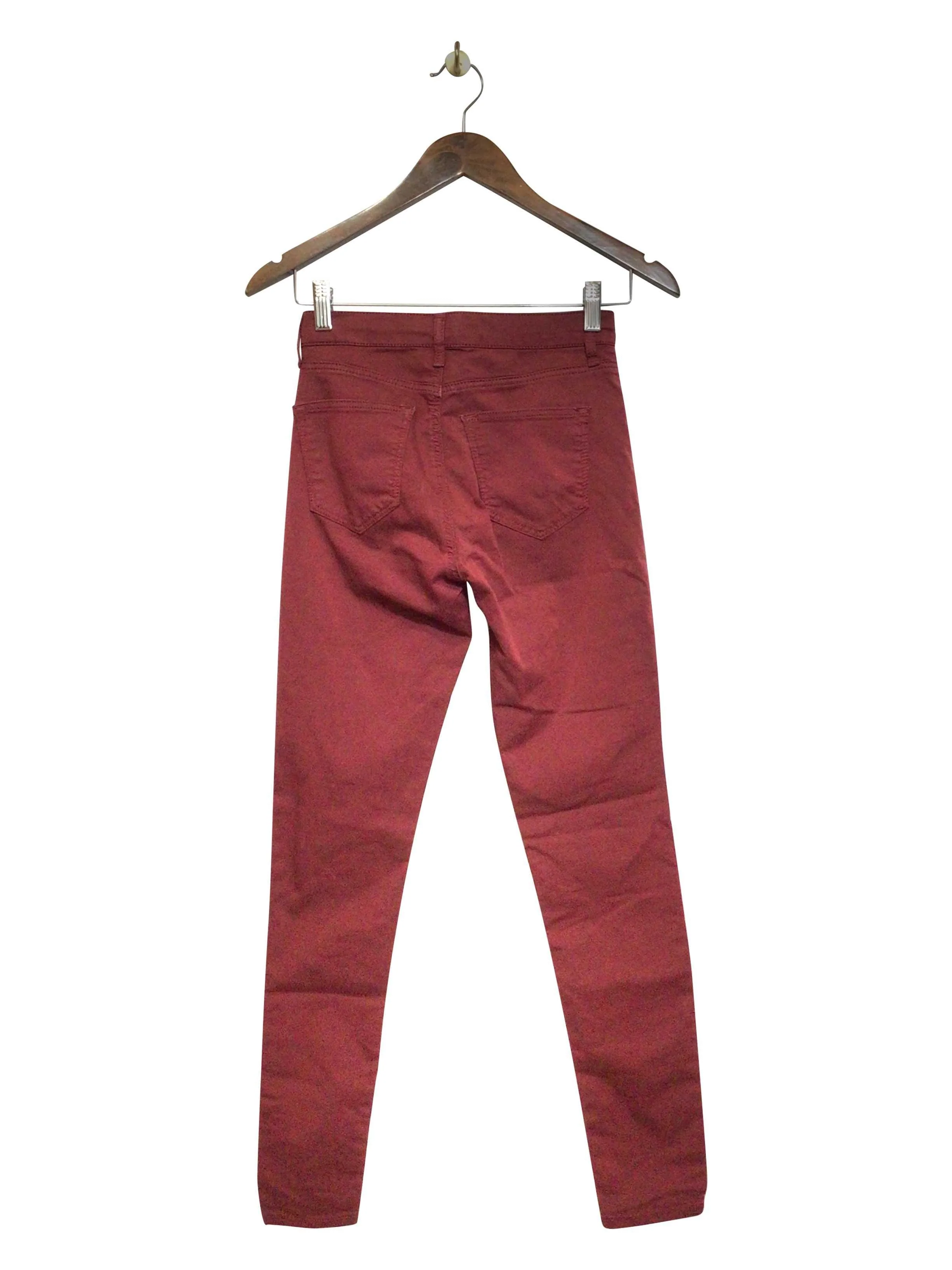 TOPSHOP Regular fit Straight-legged Jean in Red  -  26x32 - Image 2