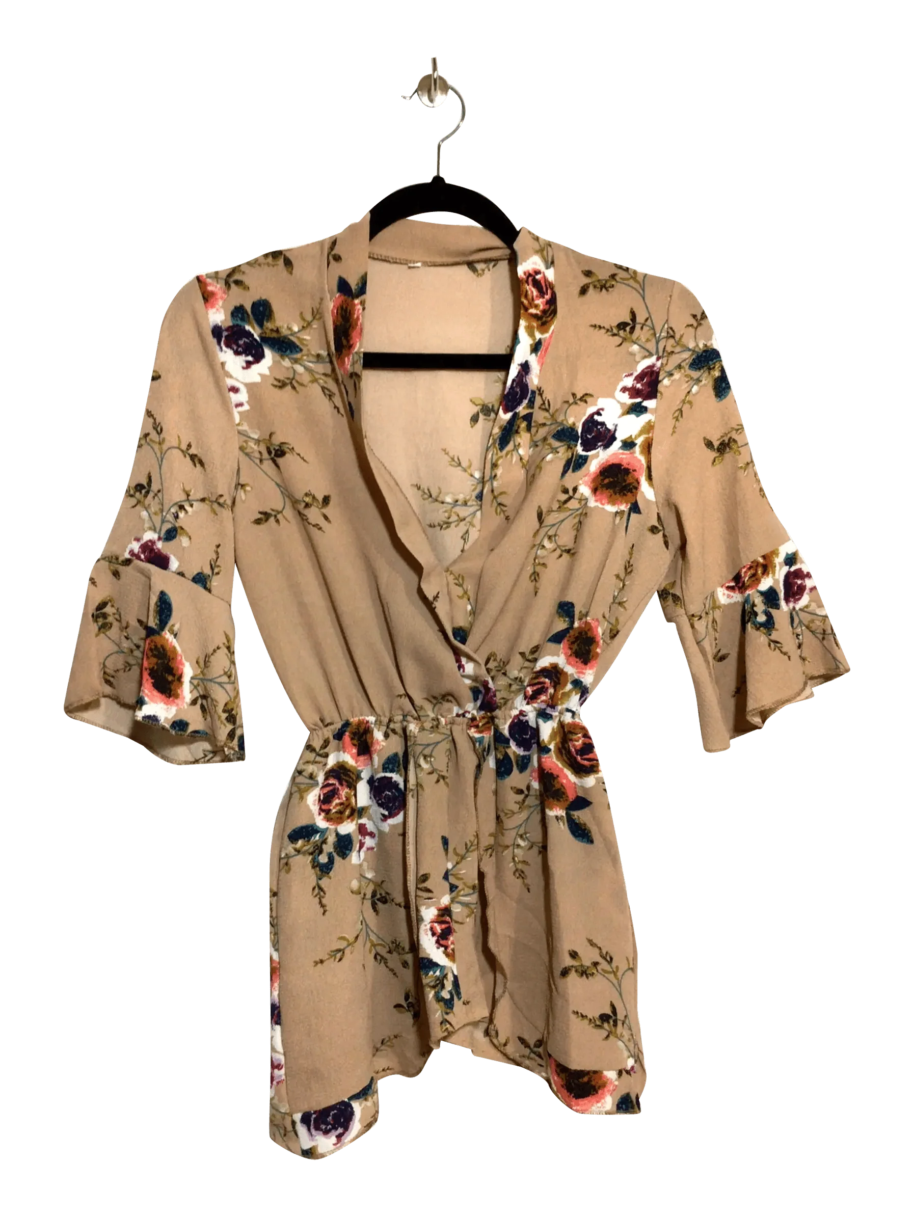 UNBRANDED Regular fit Romper in Brown  -  S