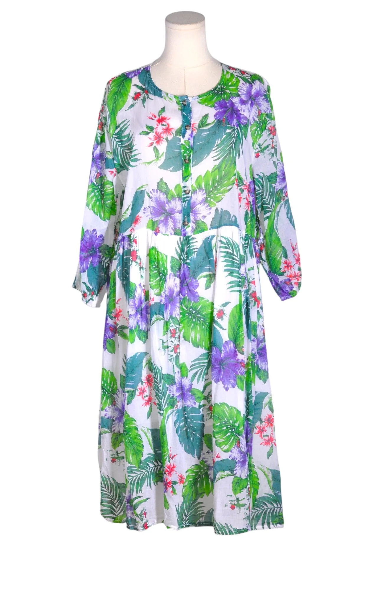 WU'SIDE Women Maxi Dresses Regular fit in Green - L
