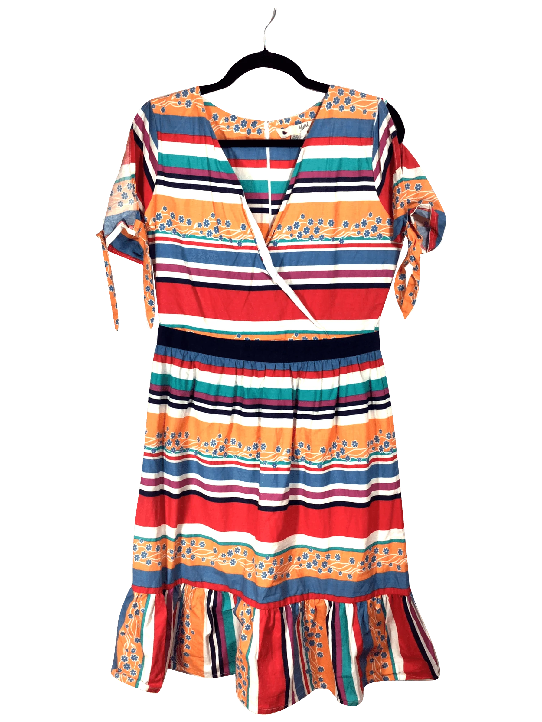 YUMI Midi Dress Regular fit in Orange - 8