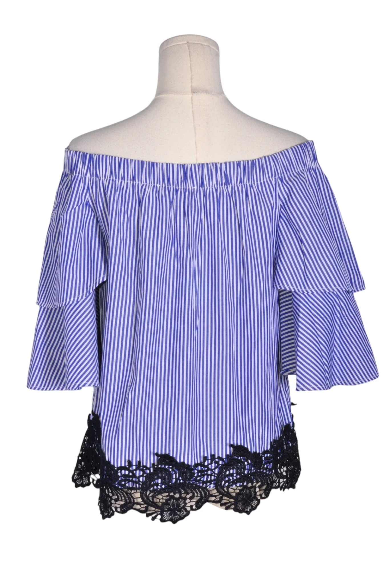 ZARA Women Blouses Regular fit in Blue - L - Image 2