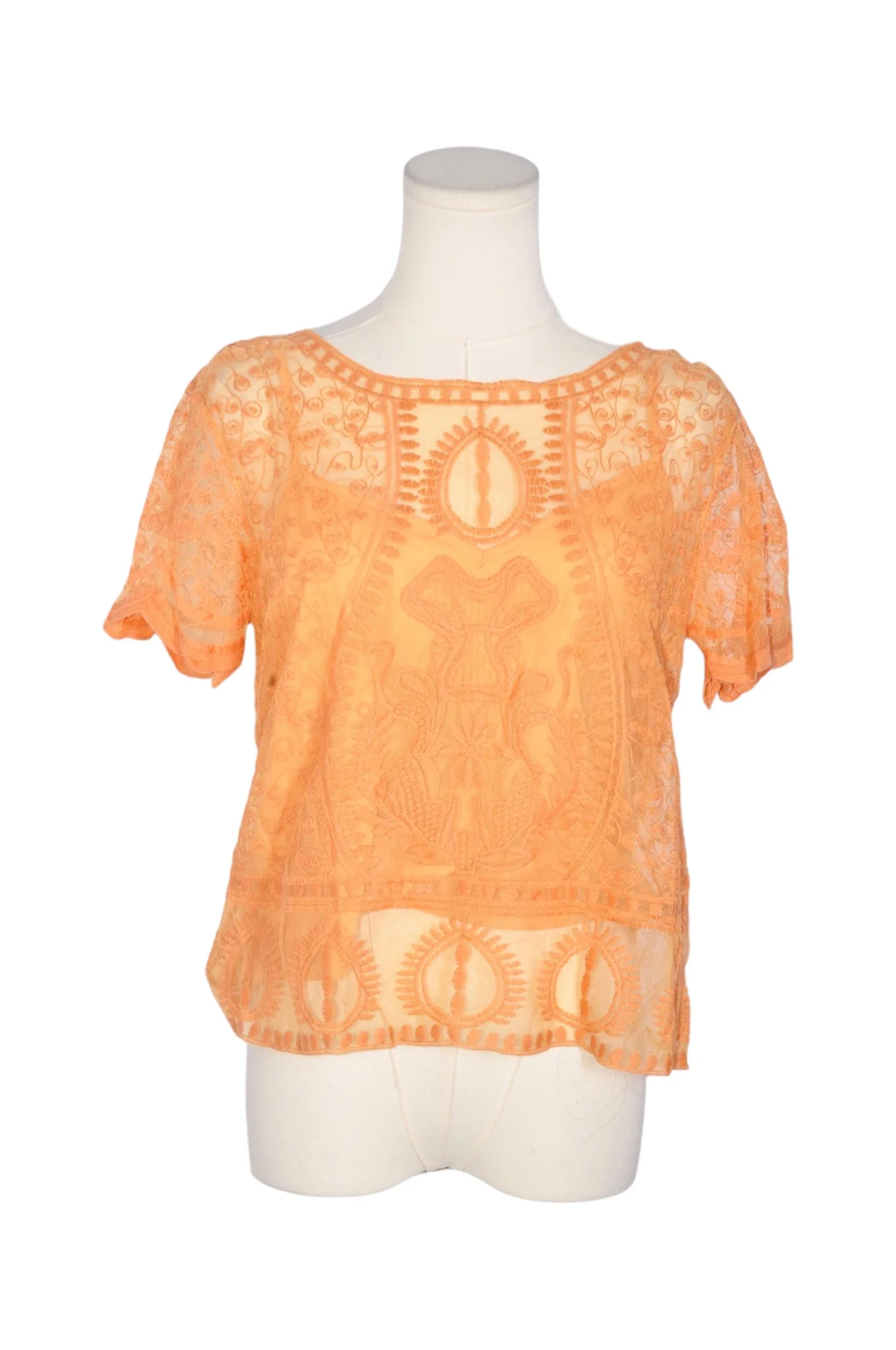 ZARA Women Blouses Regular fit in Orange - S