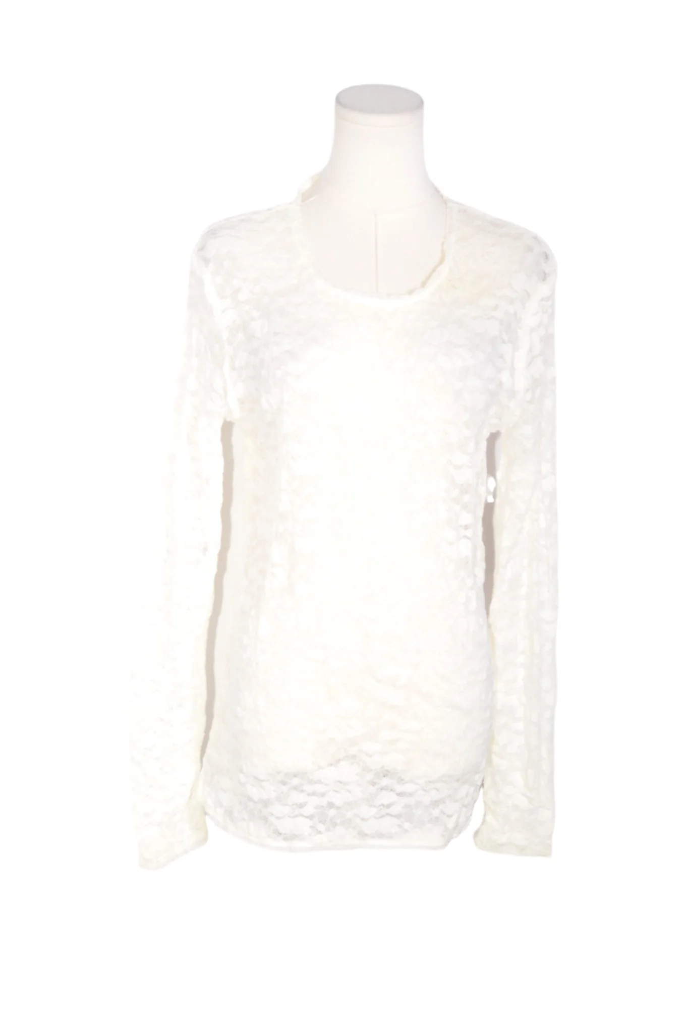 ZARA Women Blouses Regular fit in White - L