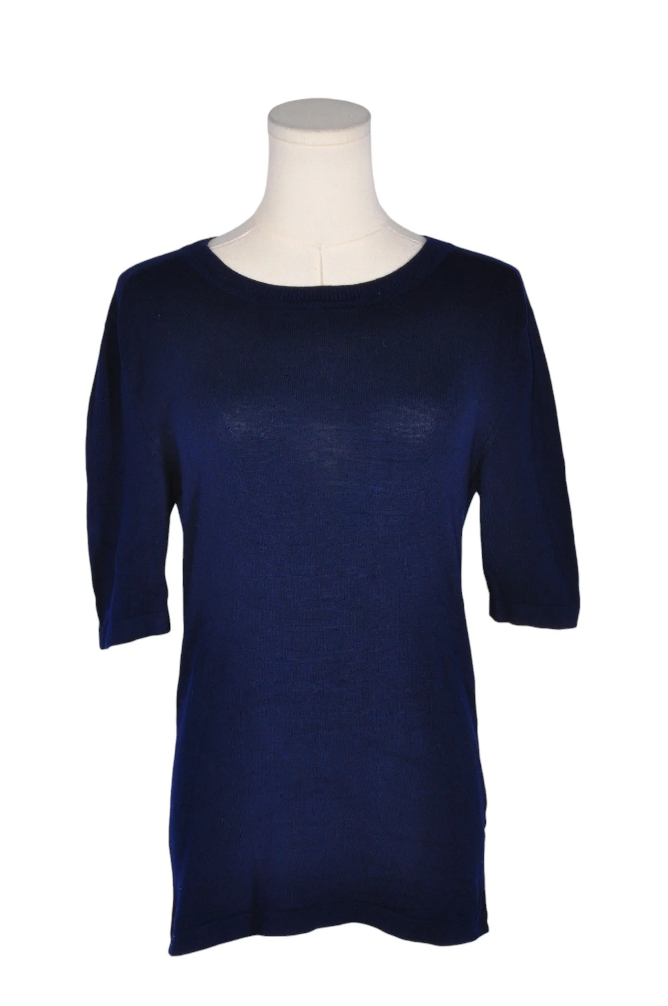 ZARA Women Knit Tops Regular fit in Blue - M