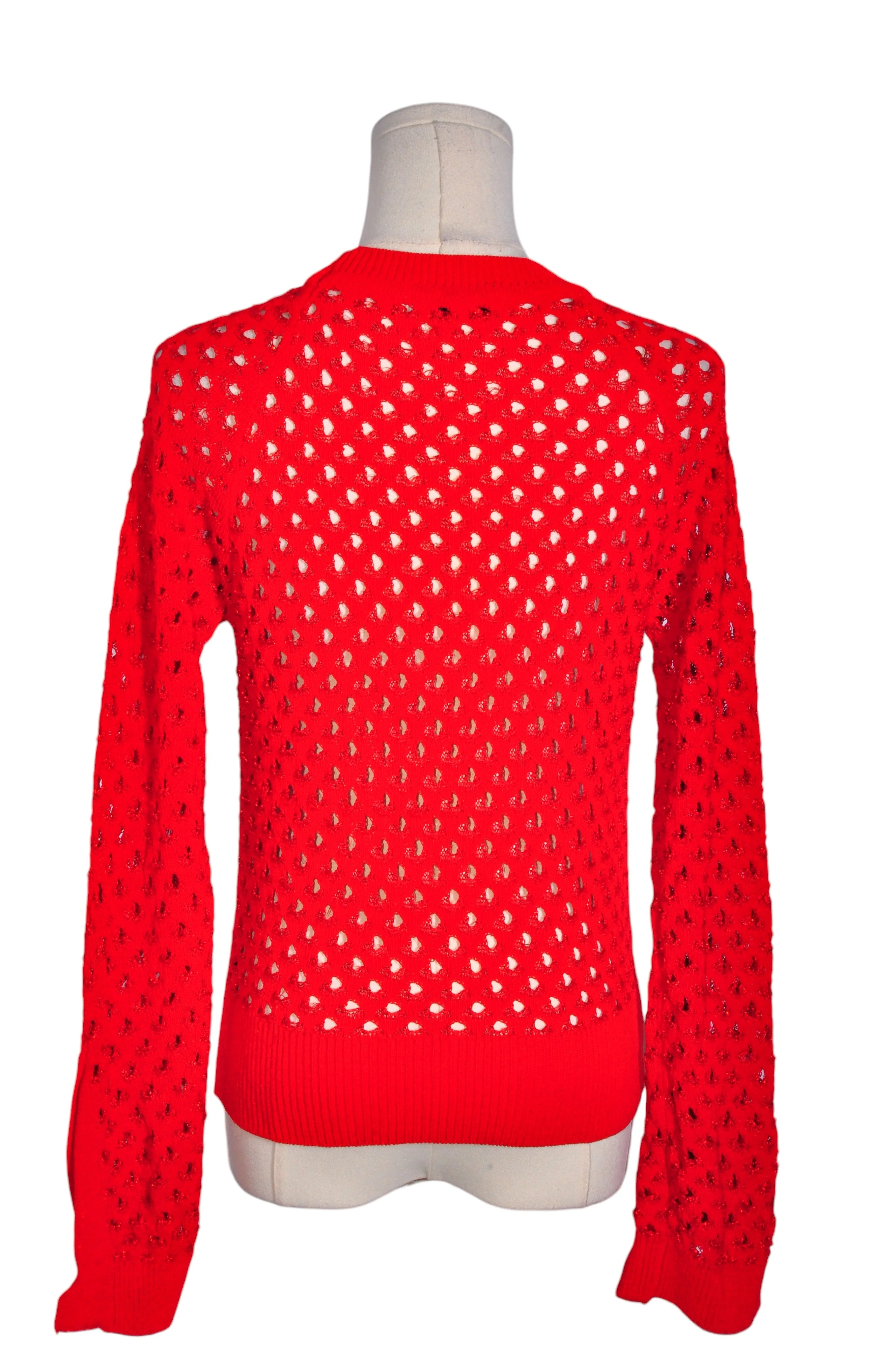 ZARA Women Knit Tops Regular fit in Red - S - Image 2