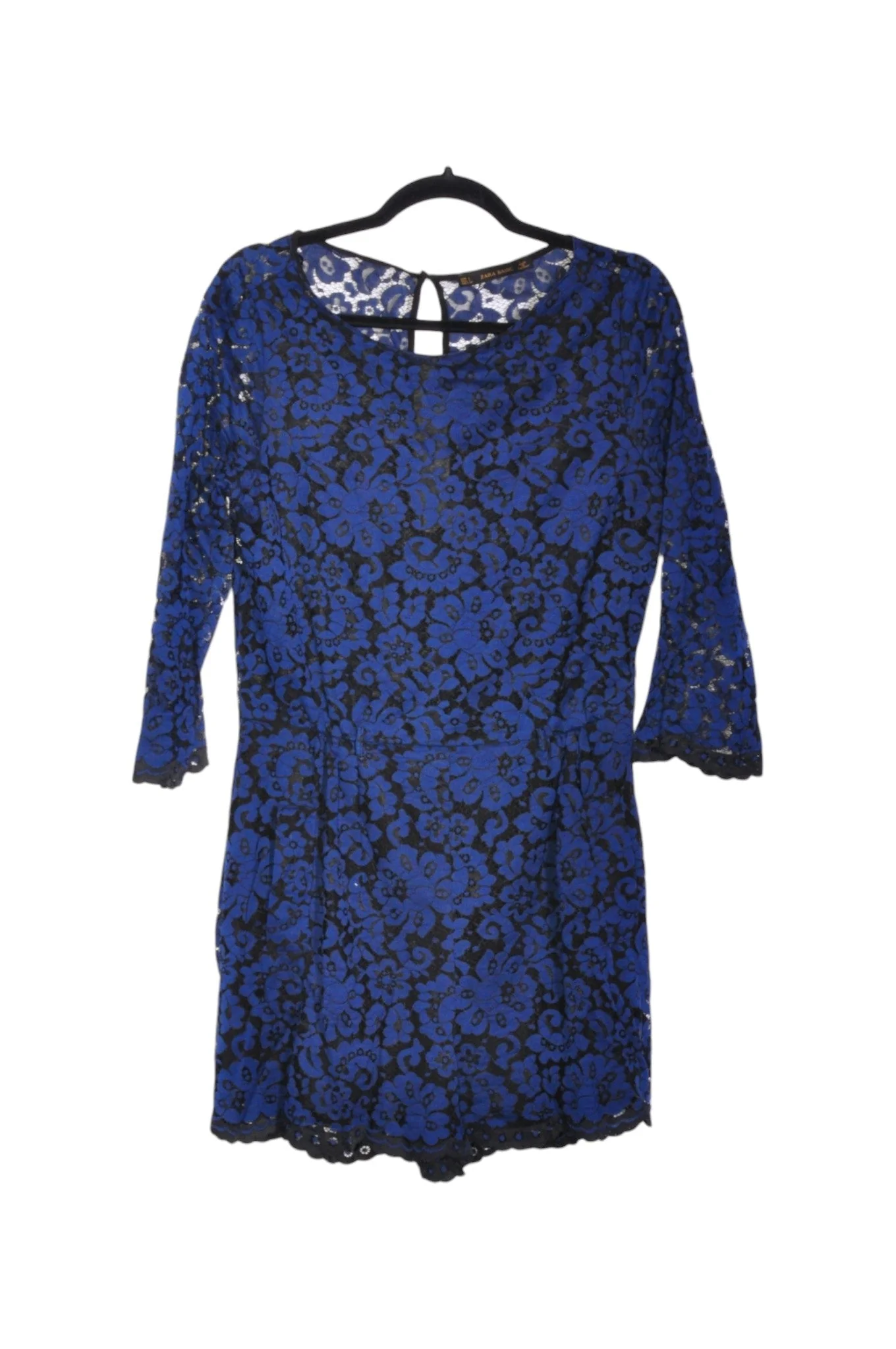 ZARA Women Rompers Regular fit in Blue - L