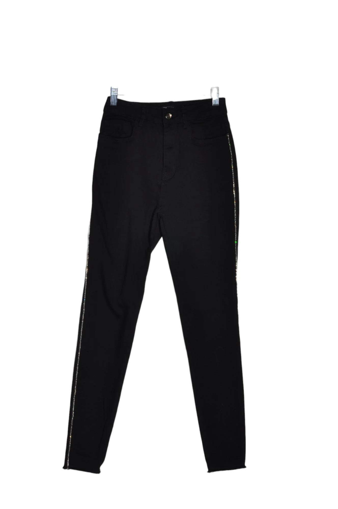 ZARA Women Work Pants Regular fit in Black - 6